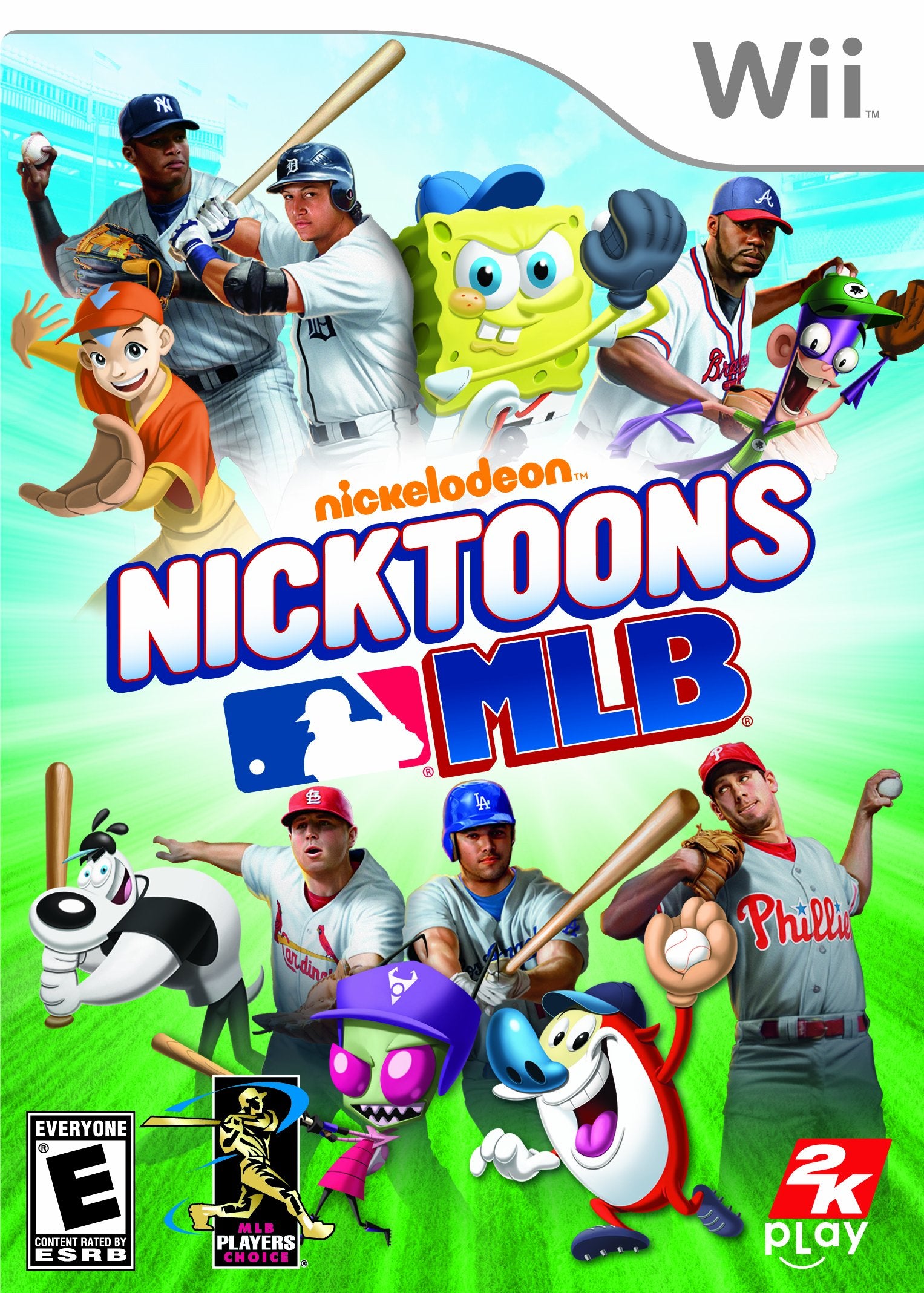 Nicktoons MLB Wii - Video Game - Used - CaveGamers
