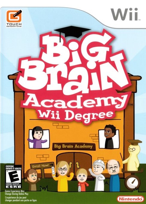 Big Brain Academy: Wii Degree - Video Game - Used - CaveGamers