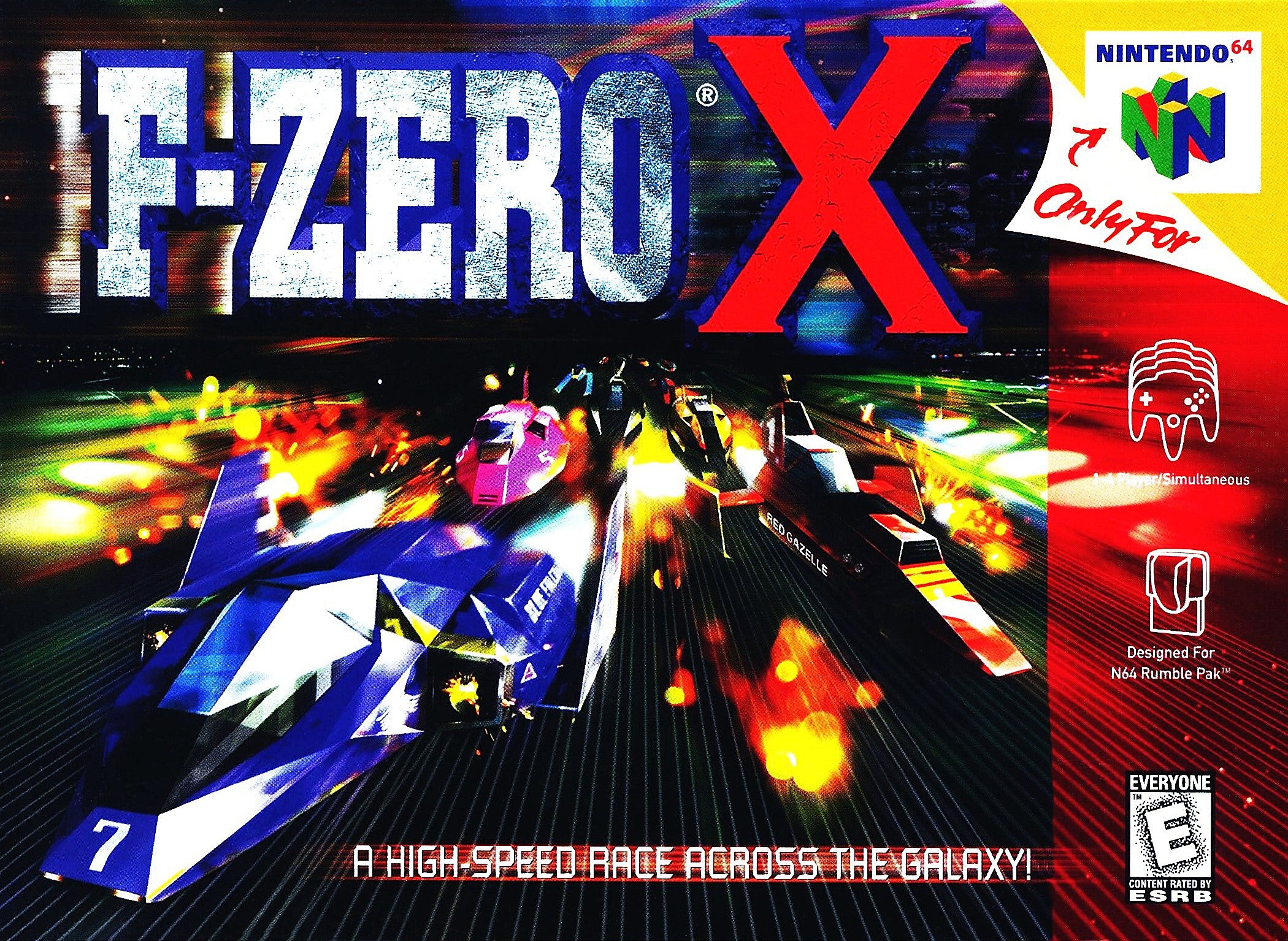 F-Zero X N64 - Video Game - Used - CaveGamers