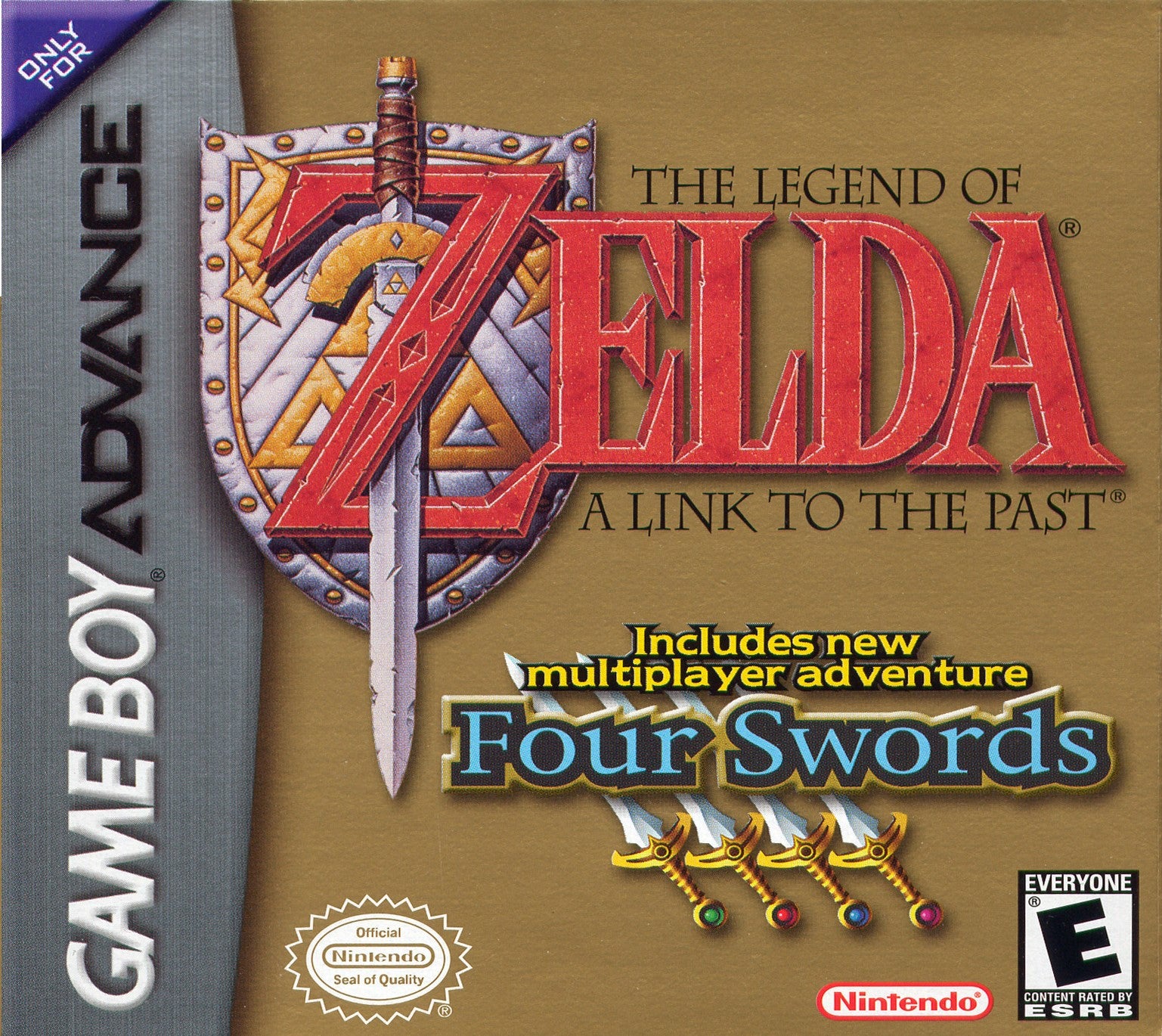 The Legend of Zelda: A Link to the Past & Four Swords Game Boy Advance - Video Game - Used - CaveGamers
