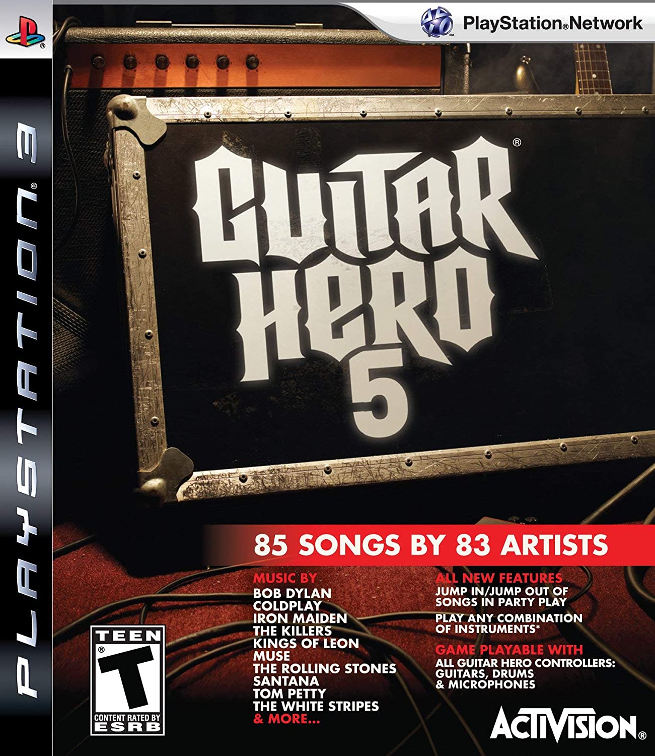 Guitar Hero 5 PS3 - Video Game - Used - CaveGamers