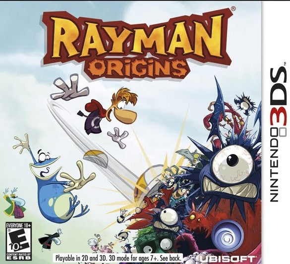 Rayman Origins 3DS - Video Game - Used - CaveGamers