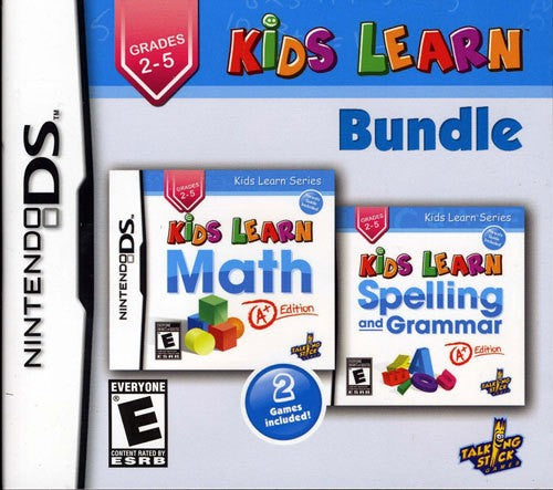Kids Learn Bundle: Math and Spelling - Video Game - Used - CaveGamers