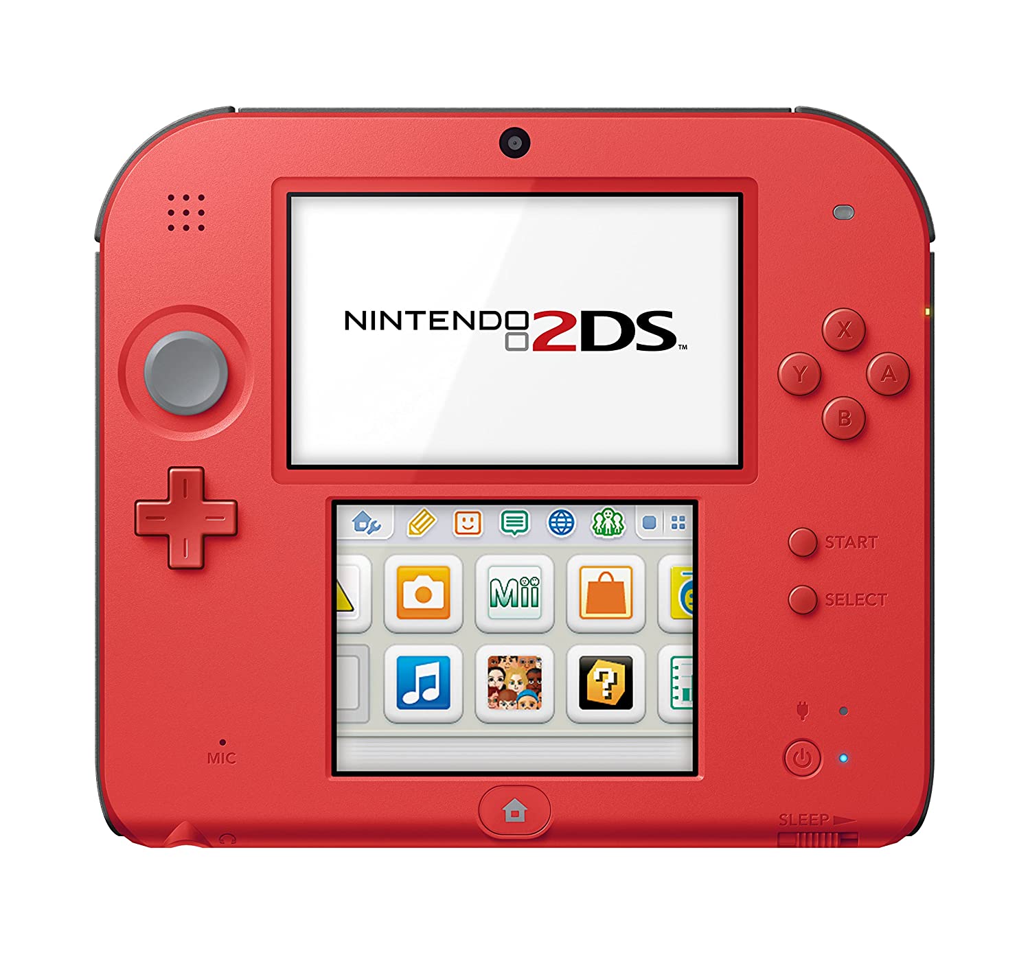 Nintendo 2DS - Crimson Red 3DS - Video Game System - Used - CaveGamers