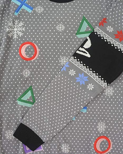 PlayStation Symbols Jumper / Ugly Christmas Sweater - XS