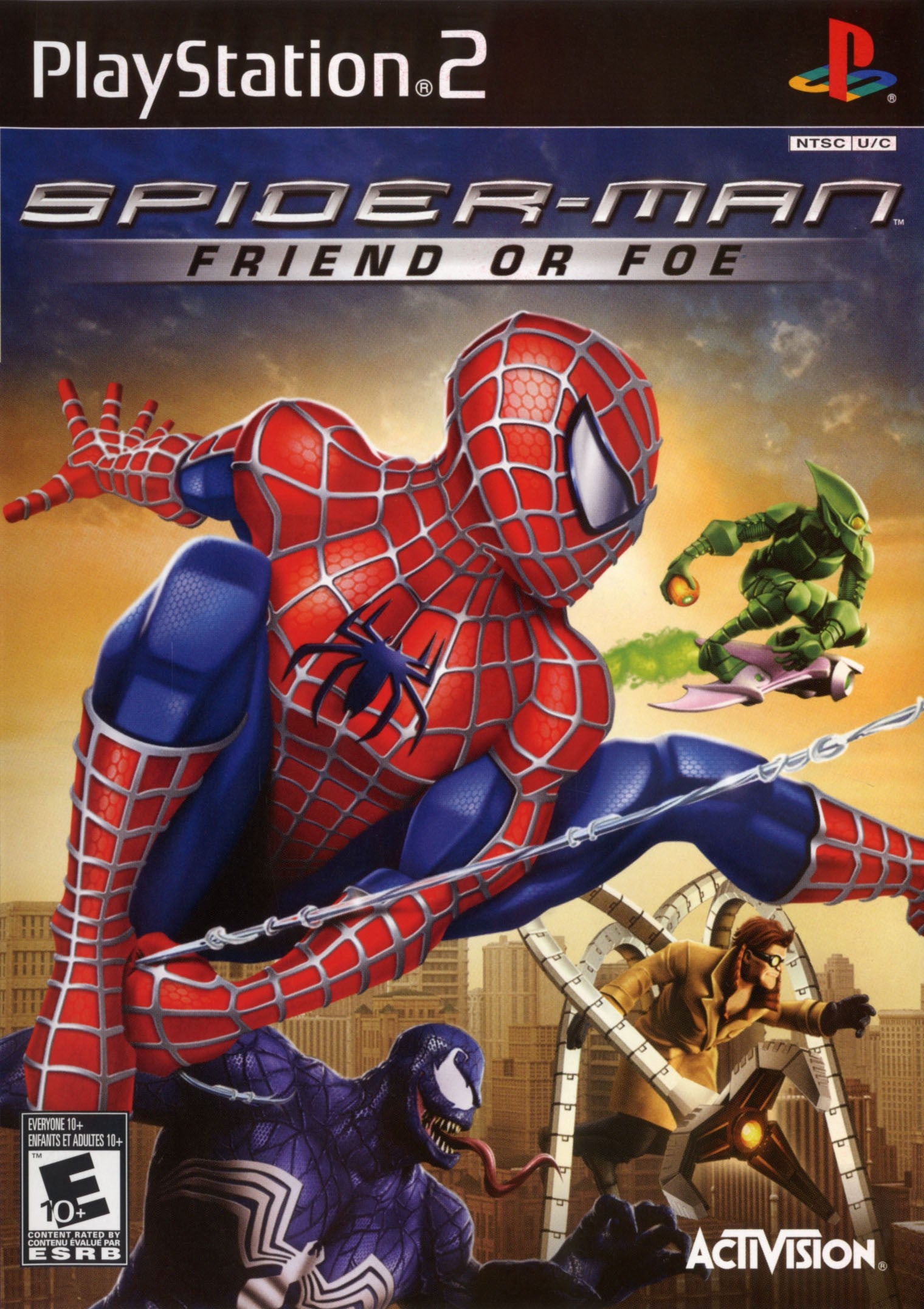 Spider-Man: Friend or Foe PS2 - Video Game - Used - CaveGamers