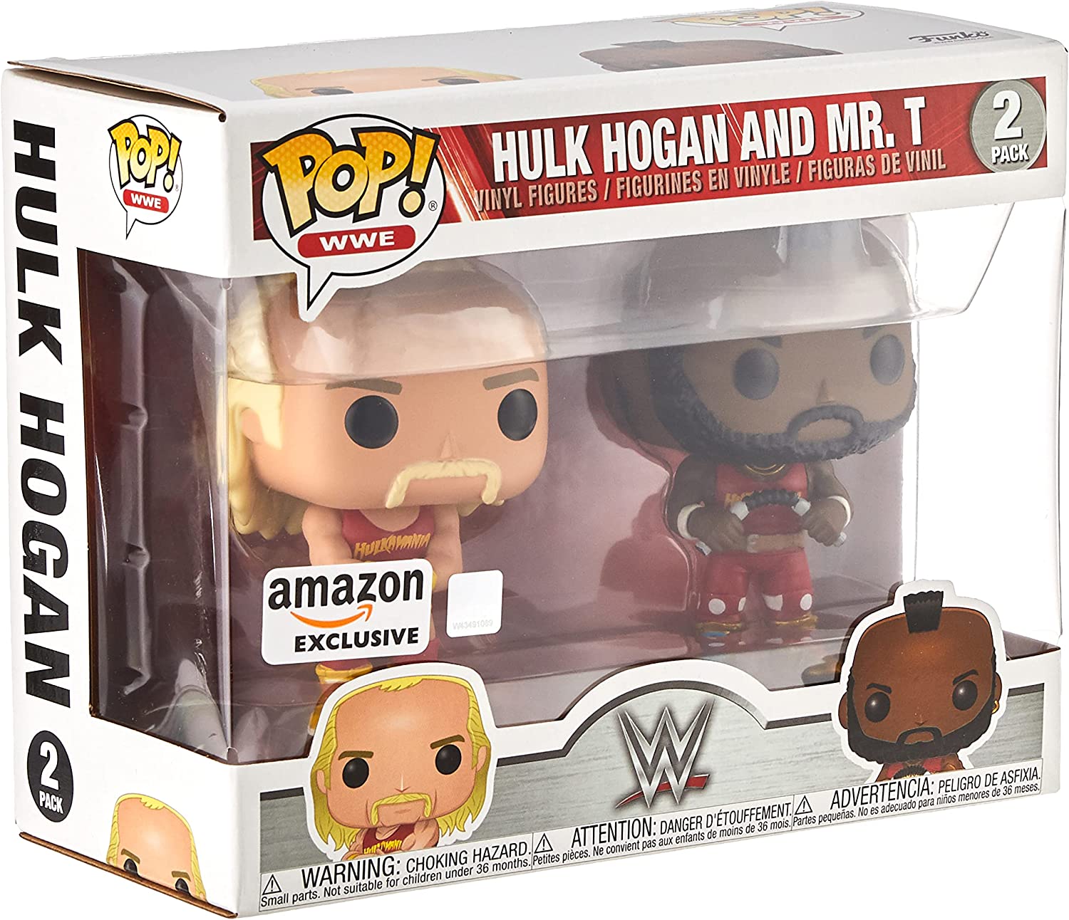 Funko Pop! Hulk Hogan and Mr. T - WWE