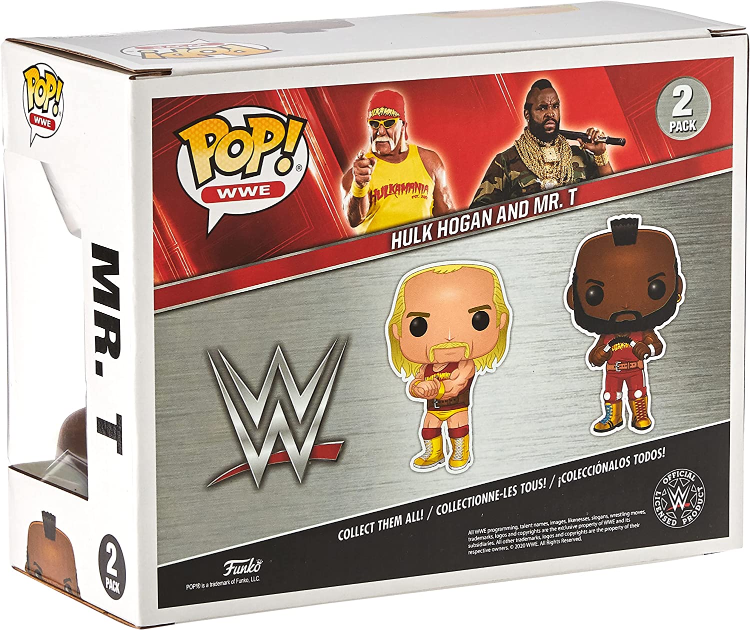 Funko Pop! Hulk Hogan and Mr. T - WWE