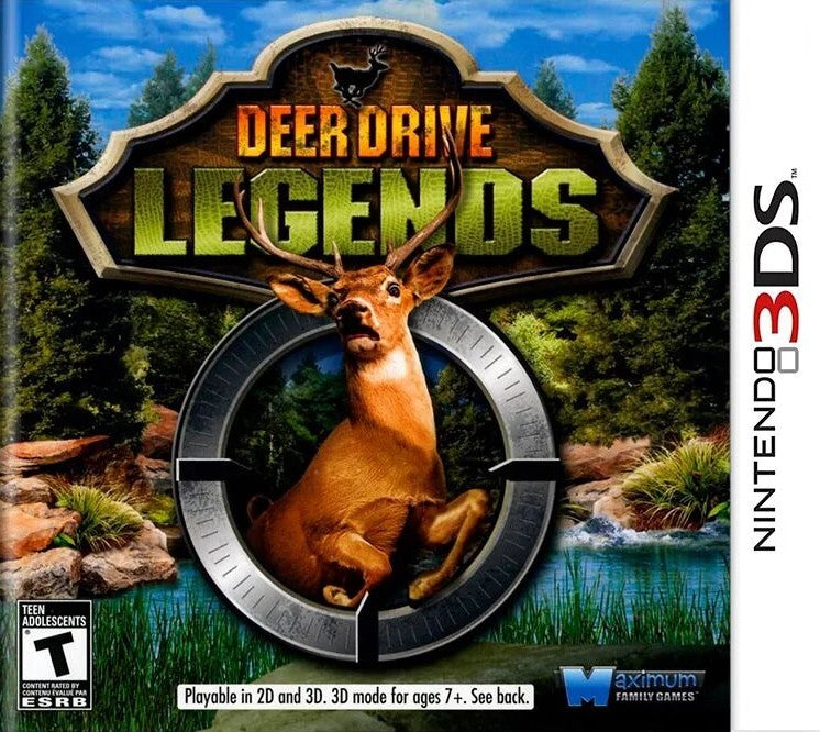 Deer Drive Legends 3DS - Video Game - Used - CaveGamers