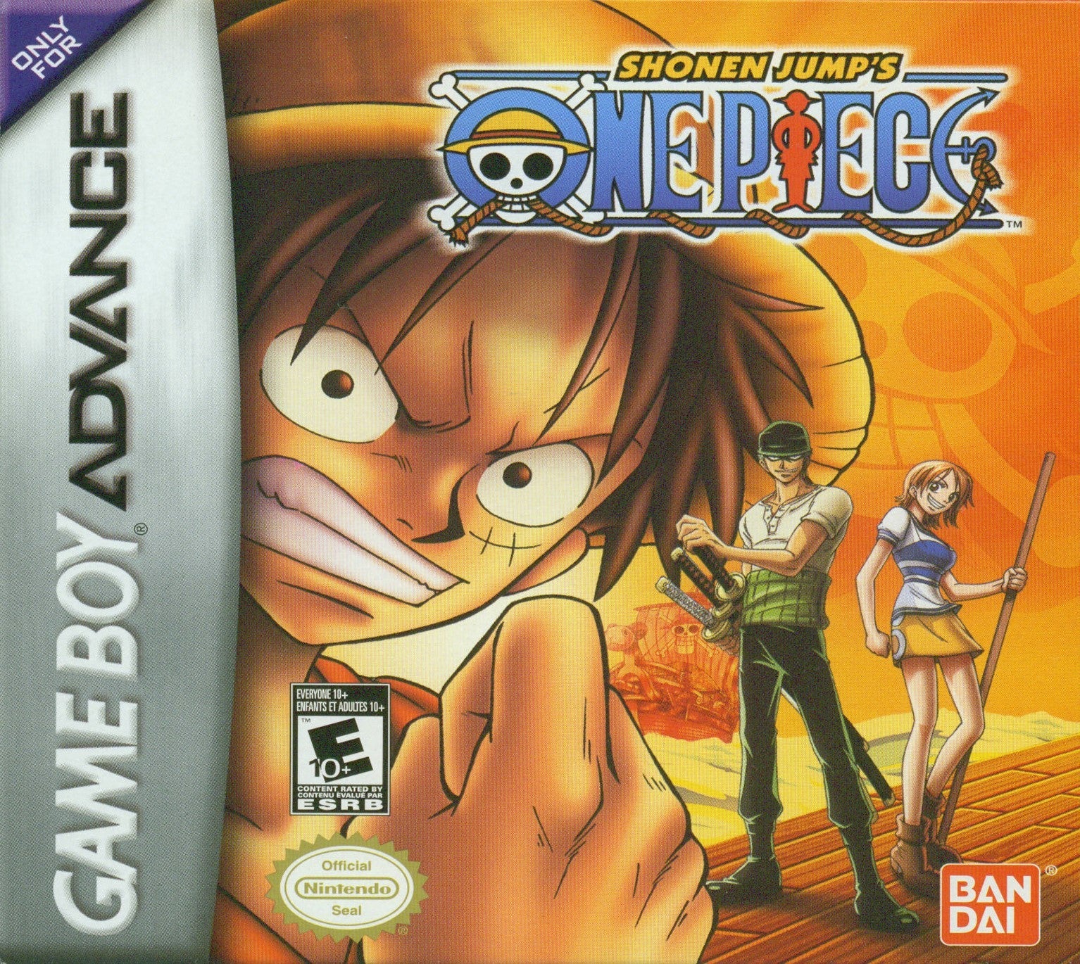 Shonen Jump's One Piece Nintendo Game Boy Advance - Sealed