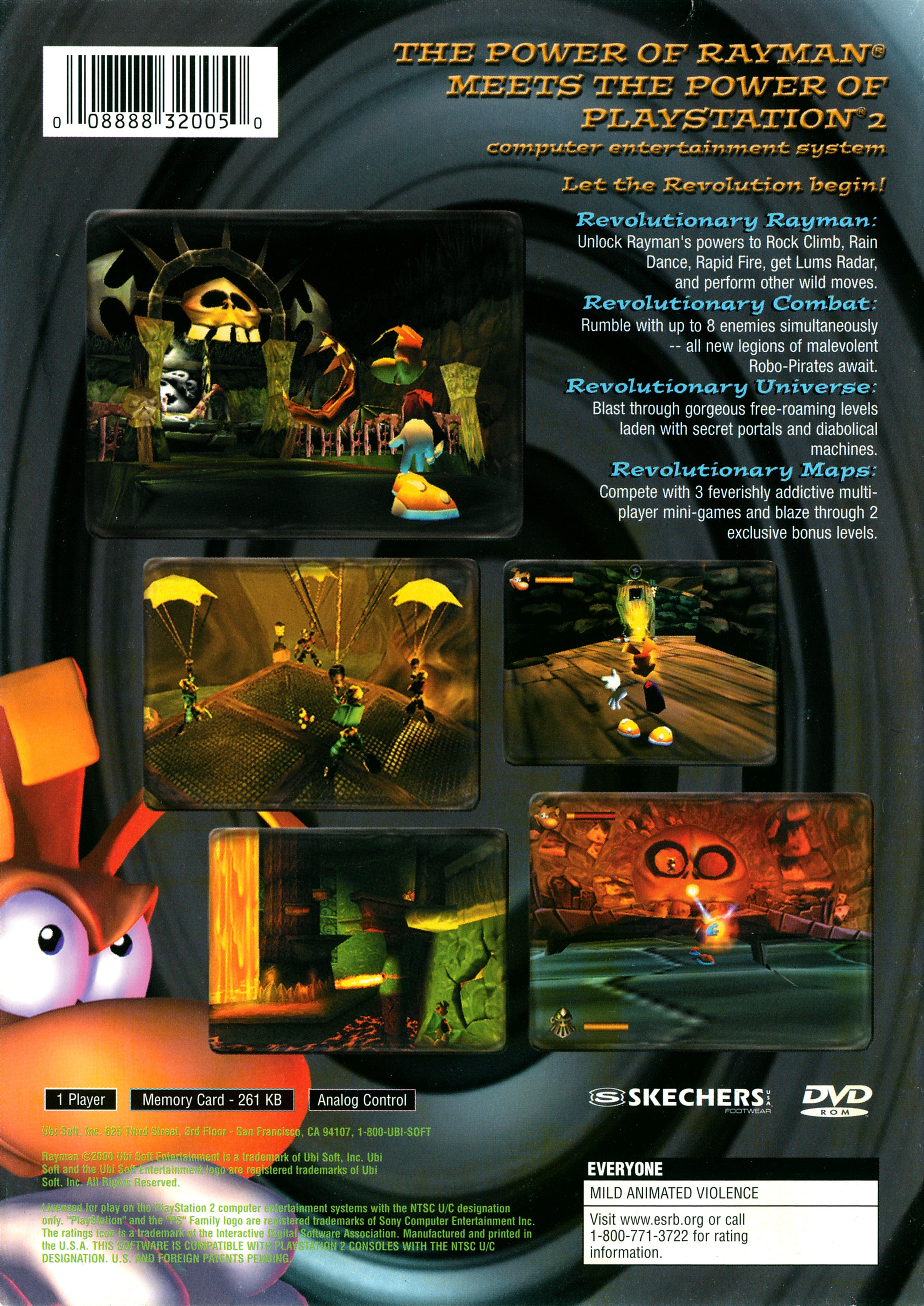 Rayman 2: Revolution PS2 - Video Game - Used - CaveGamers - Image 2