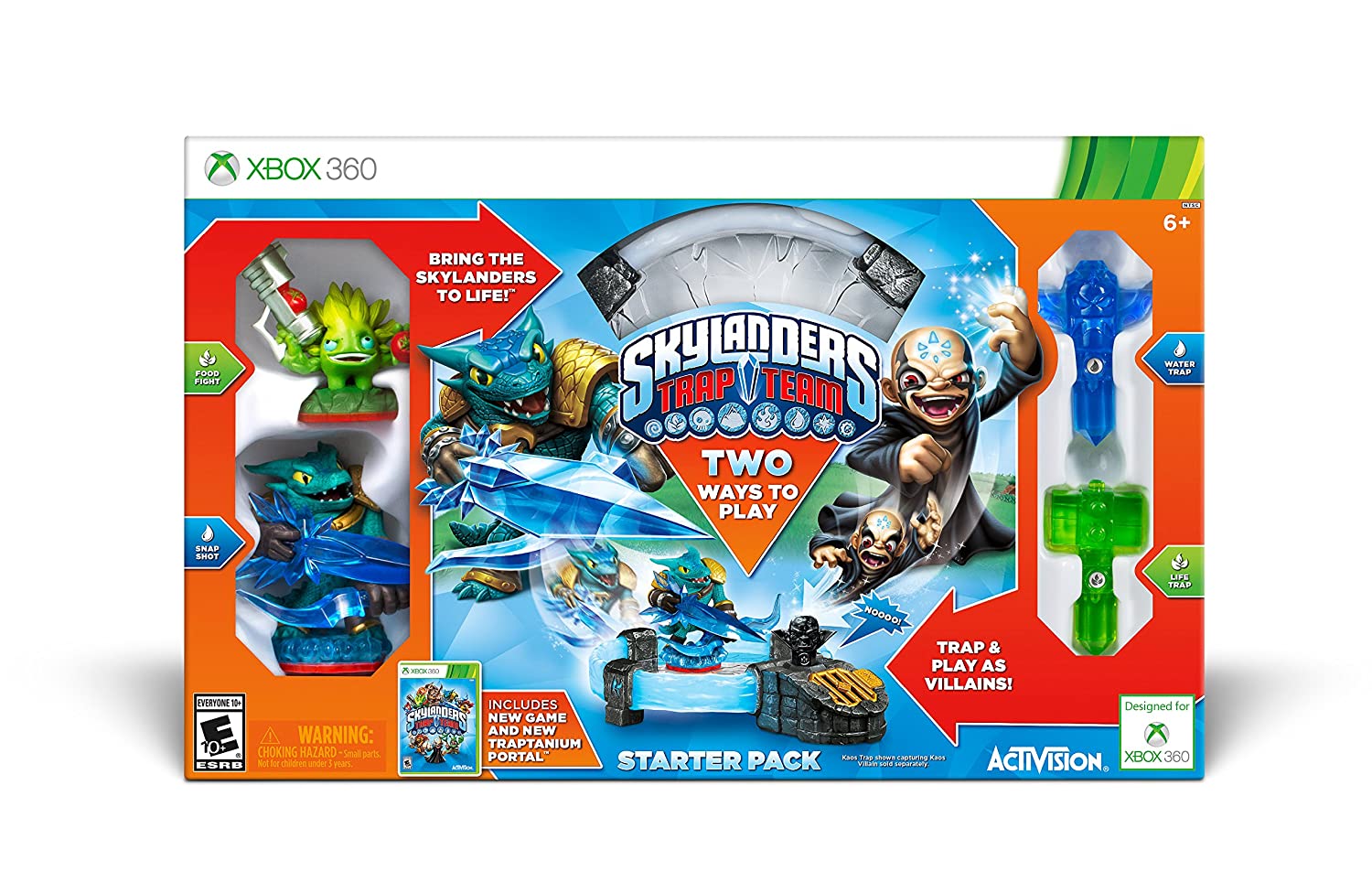 Skylanders Trap Team Starter Pack Xbox 360 - Video Game Accessory - New - CaveGamers