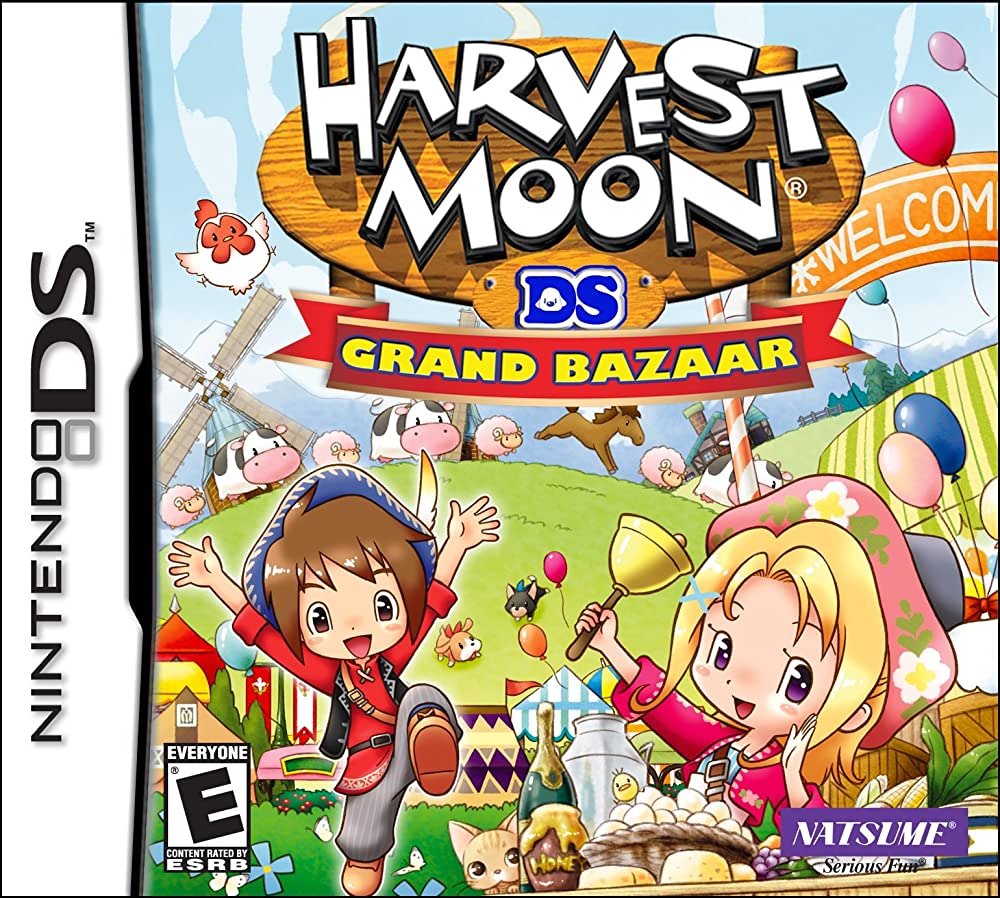 Harvest Moon: Grand Bazaar DS - Video Game - Used - CaveGamers
