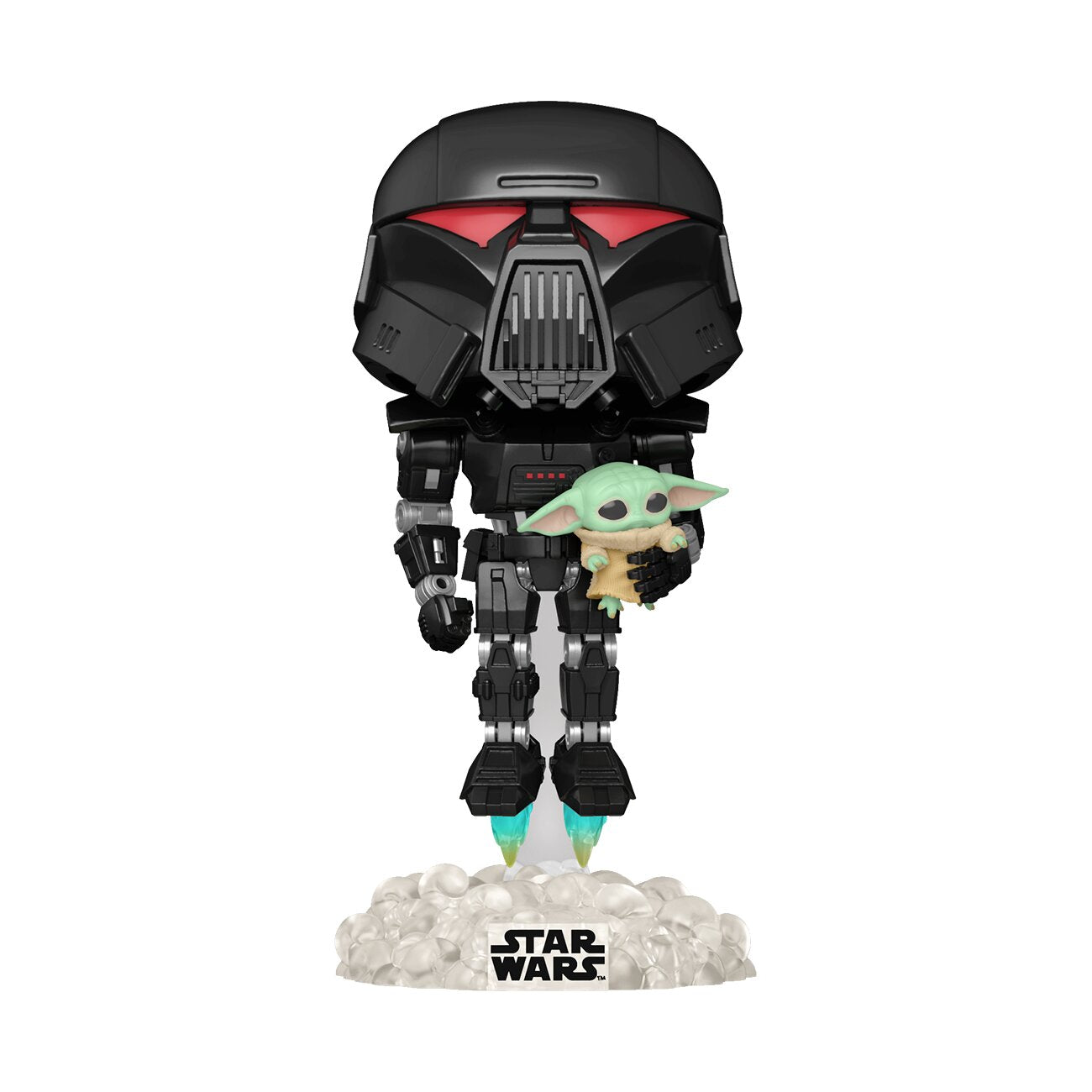 Funko Pop! Dark Trooper with Grogu - Star Wars