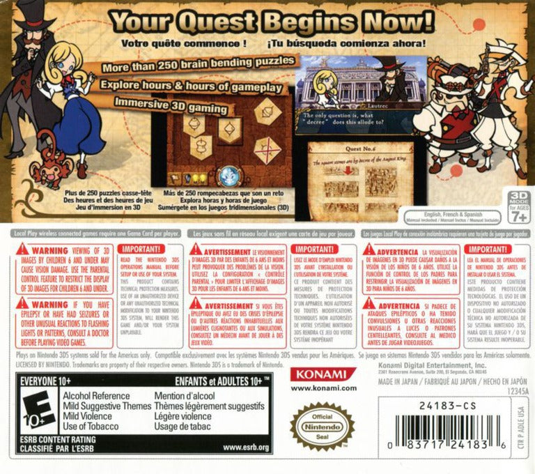Doctor Lautrec and the Forgotten Knights 3DS - Video Game - Used - CaveGamers - Image 2