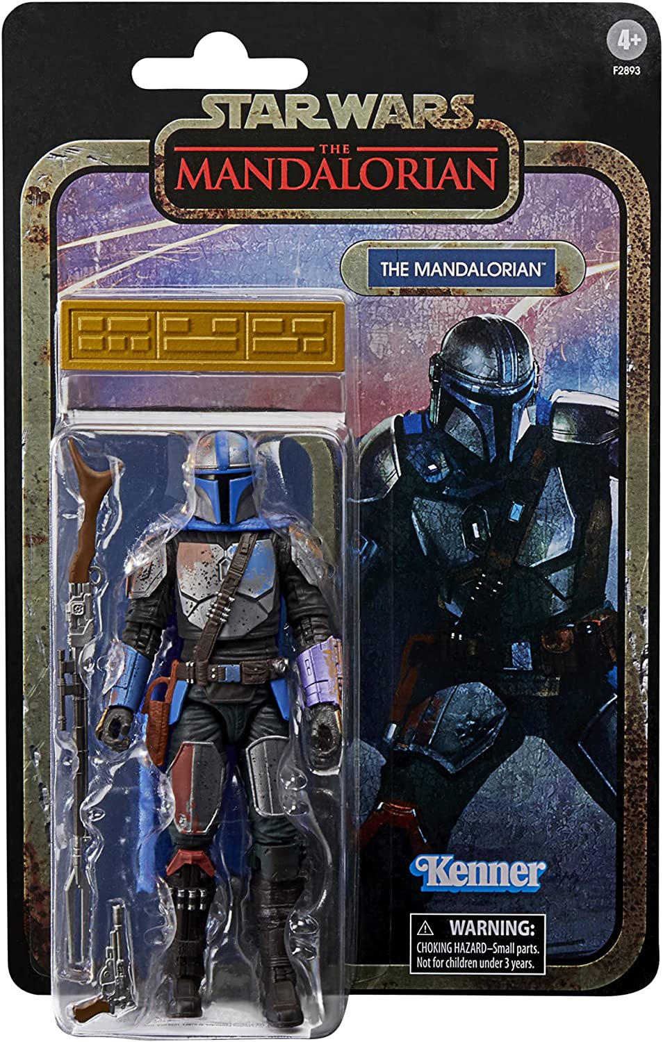 Star Wars: The Black Series - The Mandalorian Blue (Credit Collection) 6" Action Figure