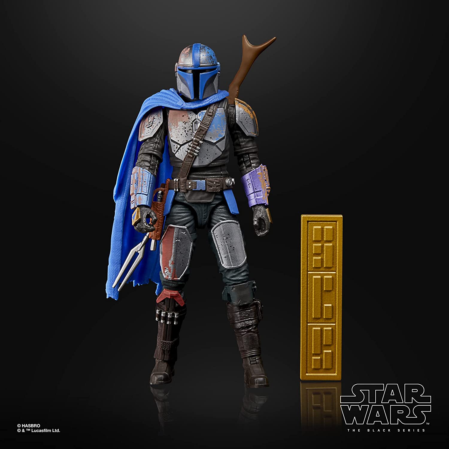 Star Wars: The Black Series - The Mandalorian Blue (Credit Collection) 6" Action Figure