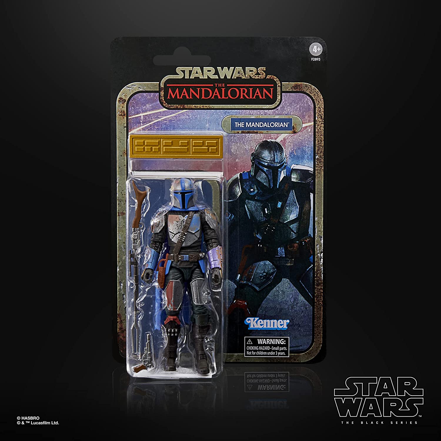 Star Wars: The Black Series - The Mandalorian Blue (Credit Collection) 6" Action Figure
