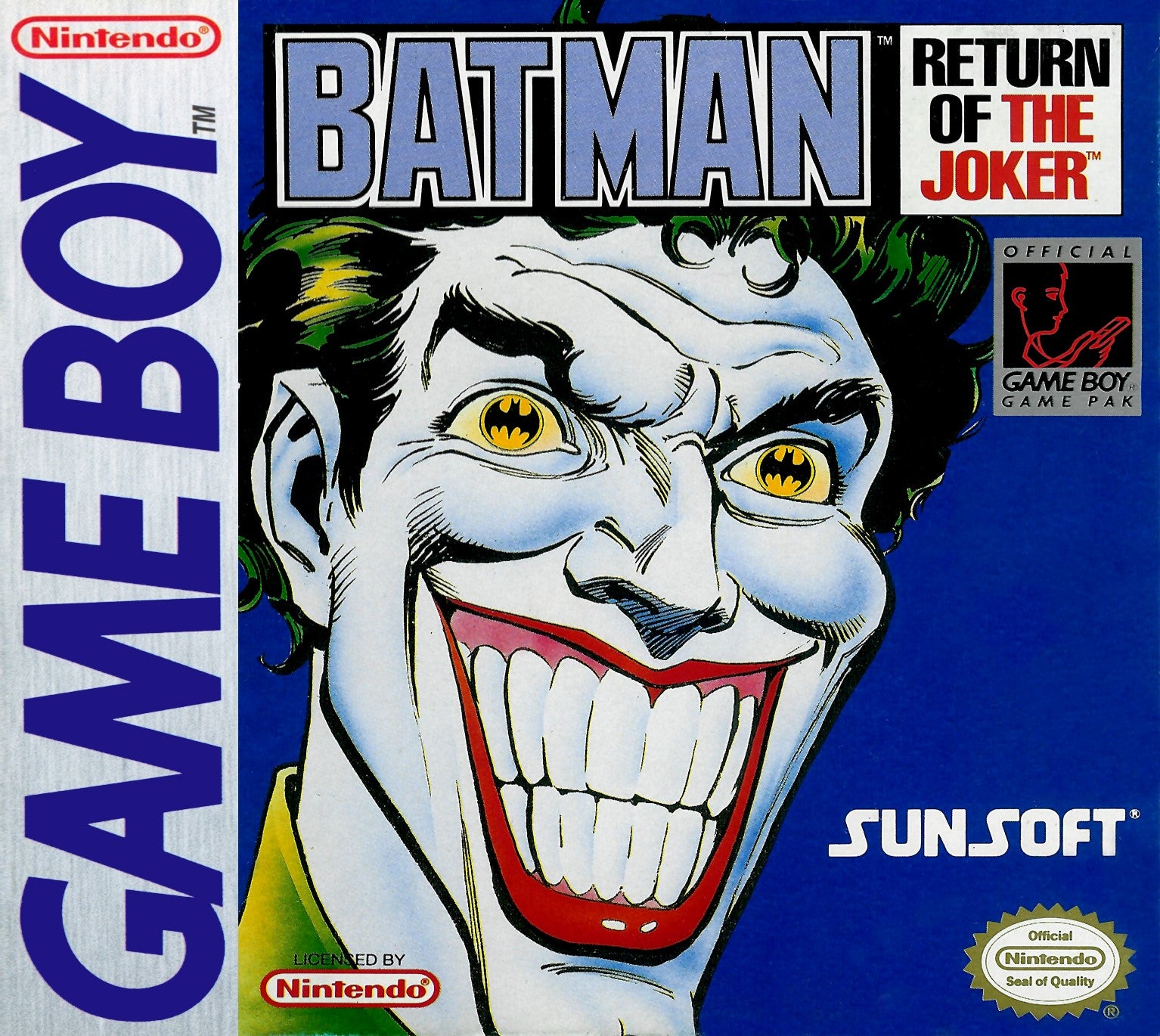 Batman: Return of the Joker Game Boy - Video Game - Used - CaveGamers