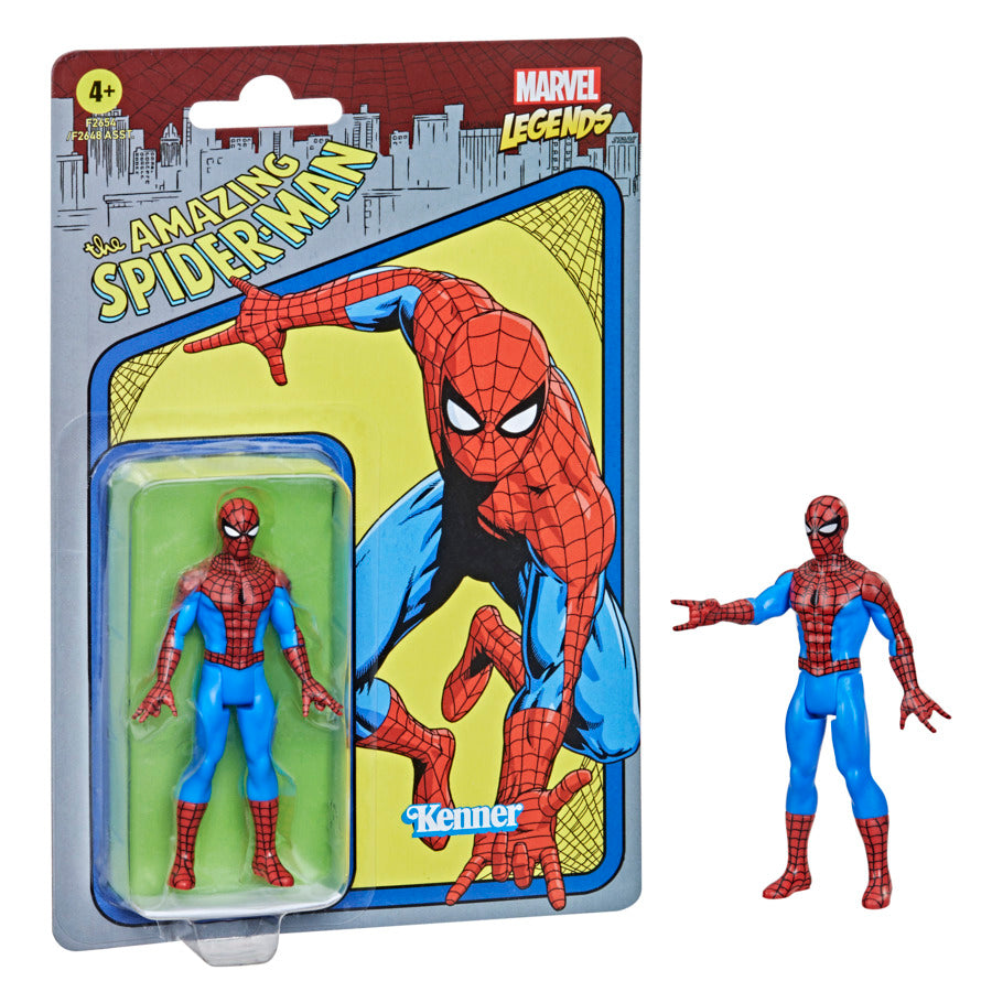 The Amazing Spider-Man - Marvel: Legends Retro Series 3.75" Action Figure