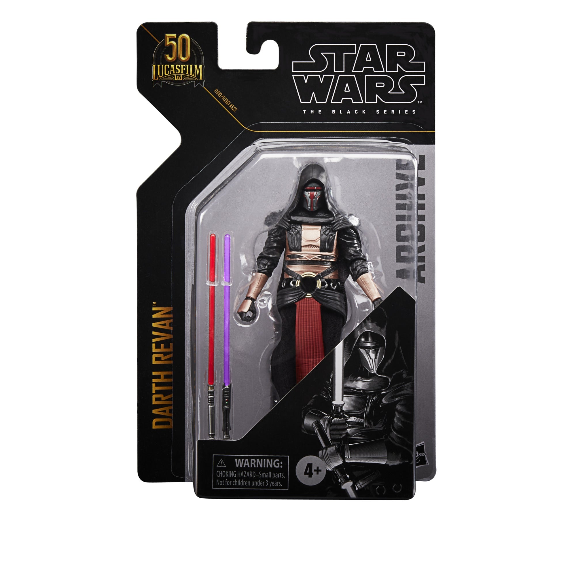 Star Wars: The Black Series - Darth Revan (Lucasfilm 50th Anniversary) Archive 6" Action Figure