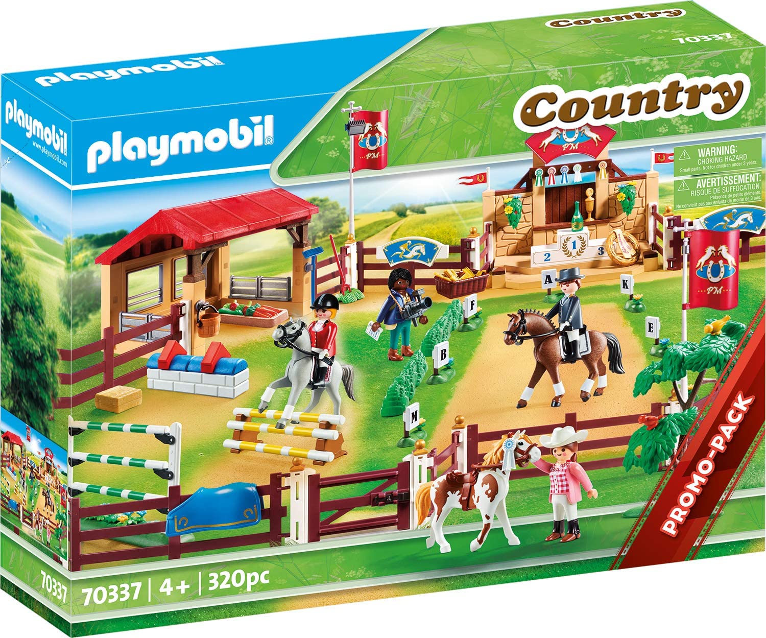 PLAYMOBIL Country Large Equestrian Tournament 70337 Building Sets - Toys - New - CaveGamers