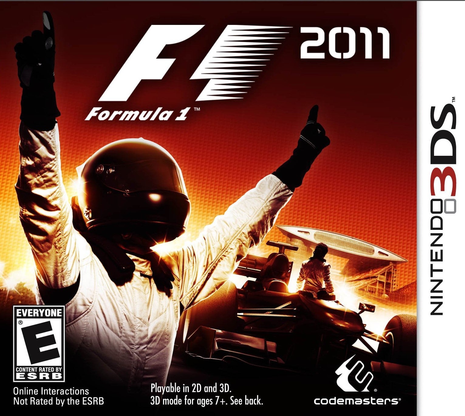Gioco Formula 1 2011 3DS - Video Game - Used - CaveGamers