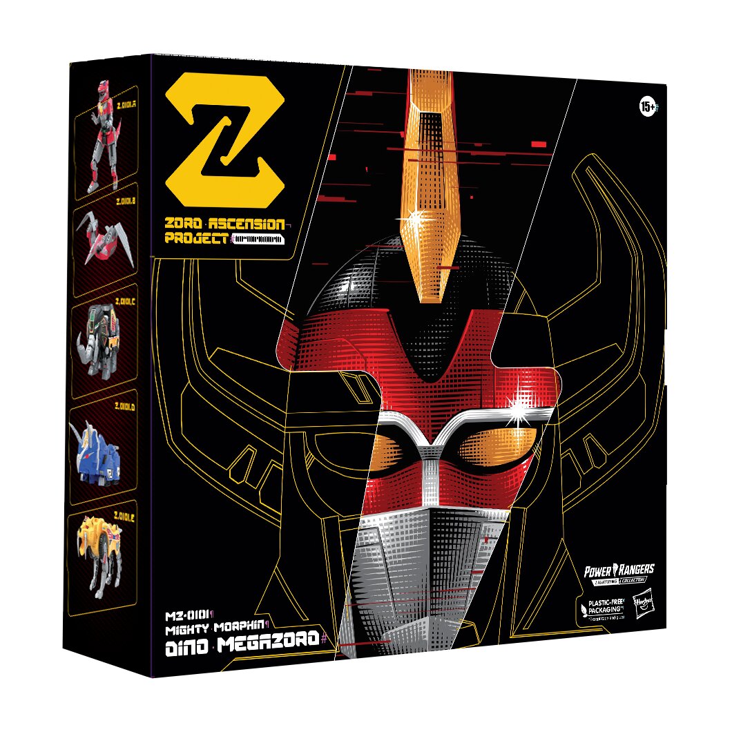Mighty Morphin Dino Megazord - Power Rangers: Lightning Collection Zord Ascension Project 1:144
