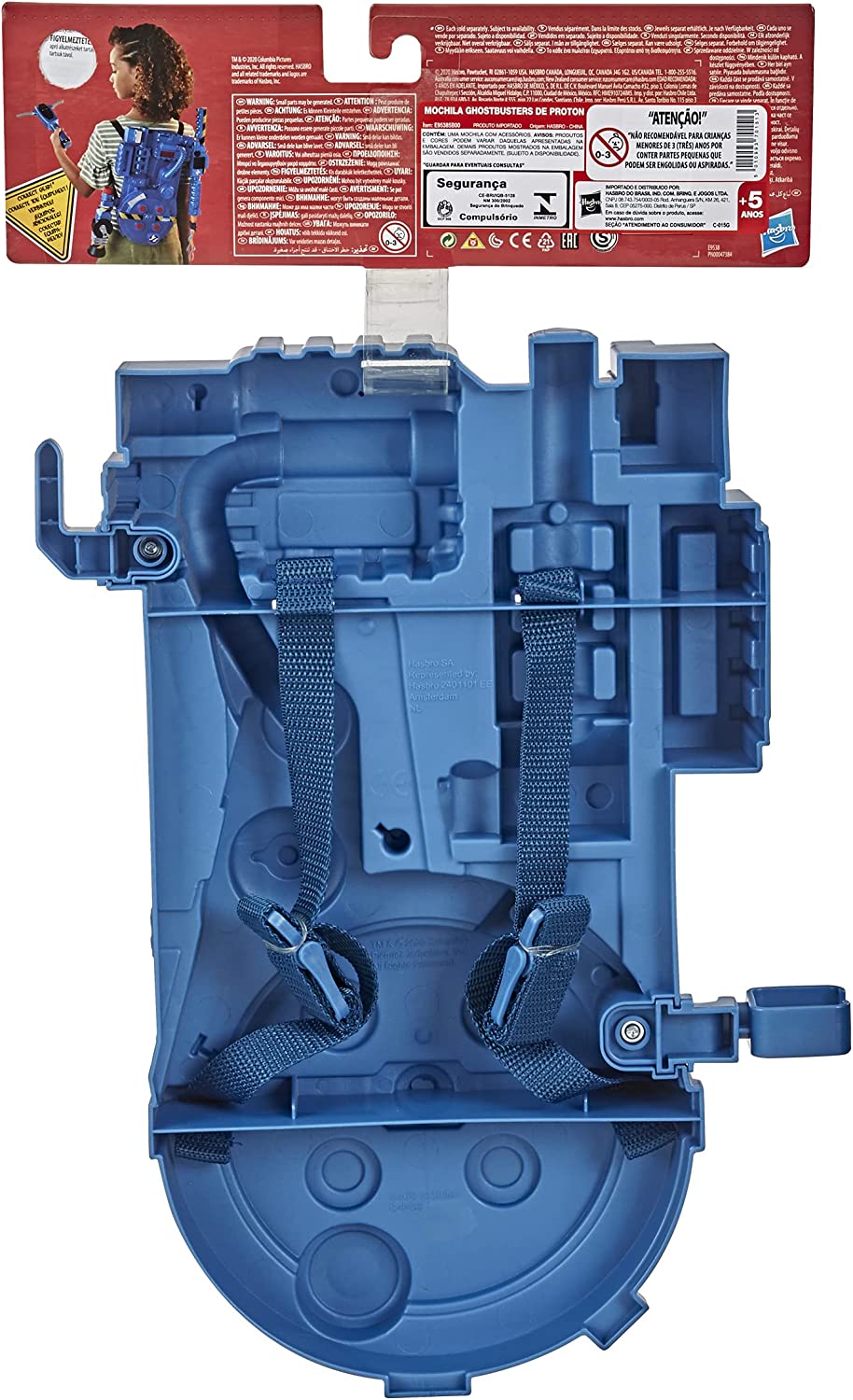 Ghostbusters Movie Proton Pack Roleplay Gear for Kids Ages 5 and Up, Classic Blue Toy, Great Gift for Kids