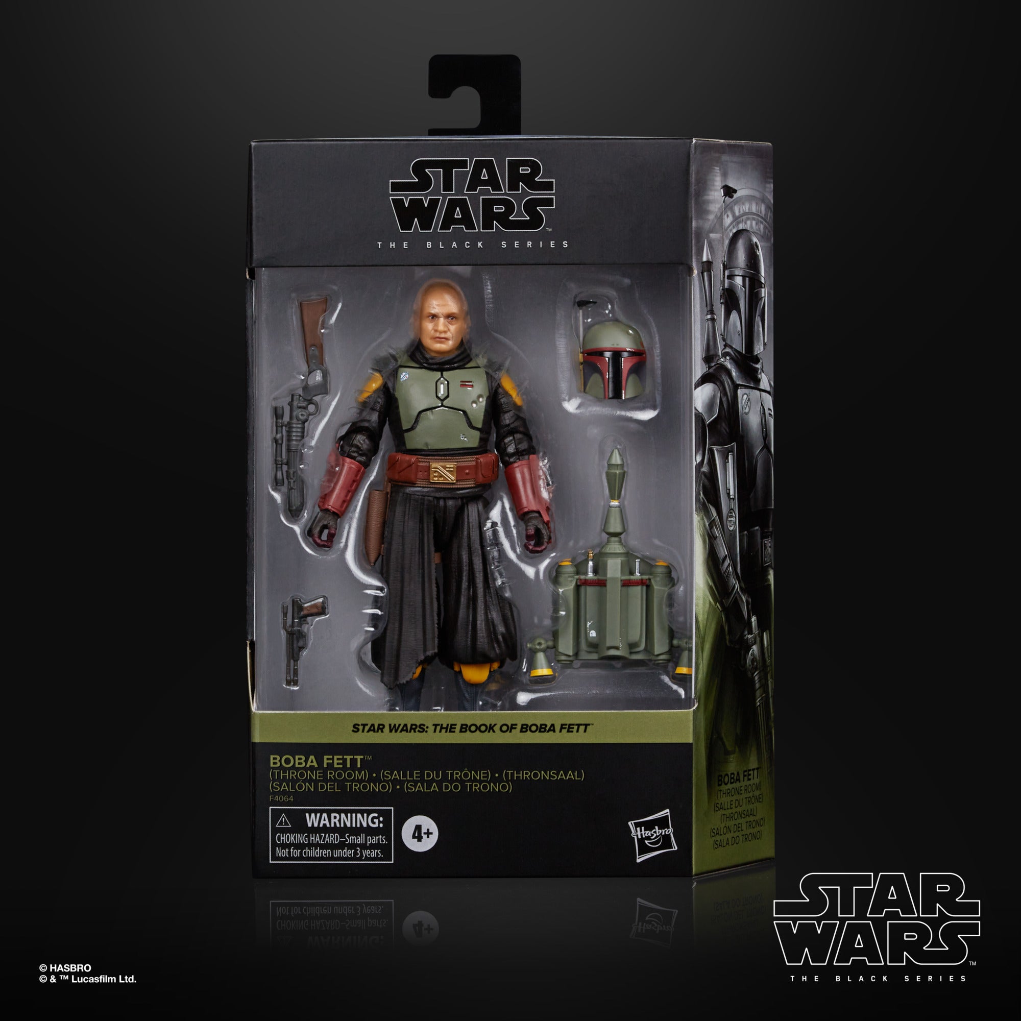 Star Wars: The Black Series - Boba Fett (Throne Room) (The Book of Boba Fett) 6" Action Figure