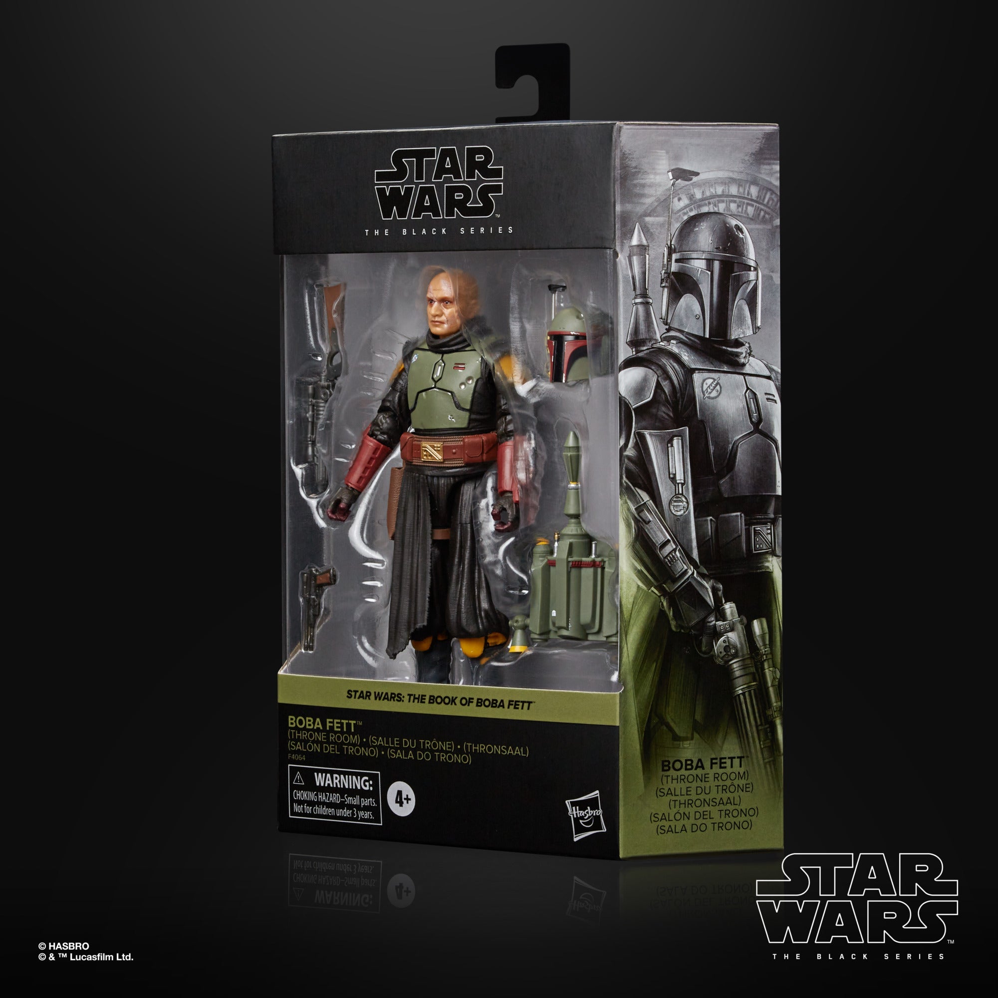 Star Wars: The Black Series - Boba Fett (Throne Room) (The Book of Boba Fett) 6" Action Figure