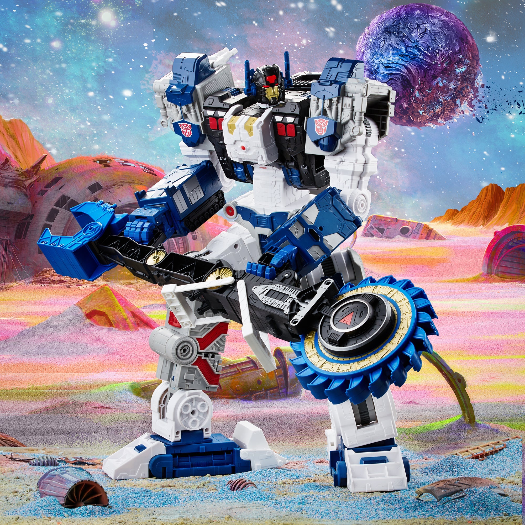 Titan Cybertron Universe Metroplex - Transformers: Generations Legacy Series 22" Action Figure
