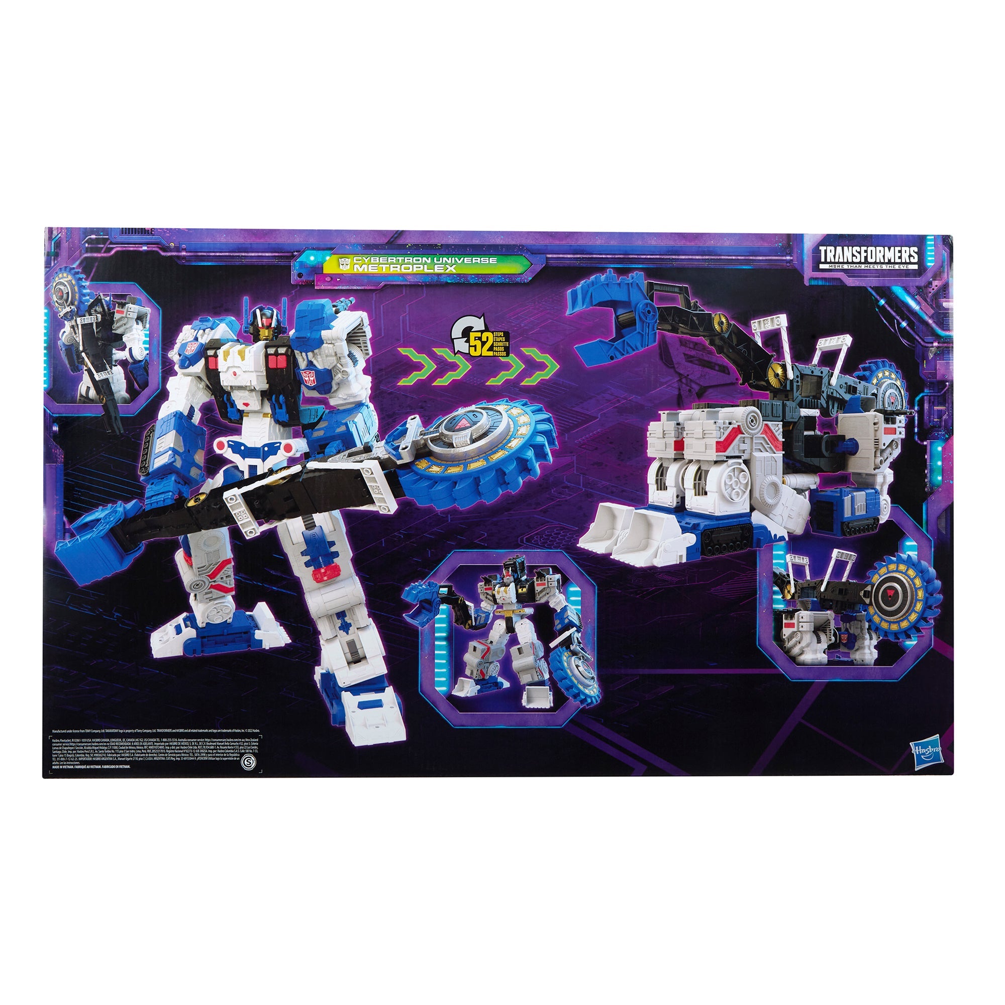 Titan Cybertron Universe Metroplex - Transformers: Generations Legacy Series 22" Action Figure