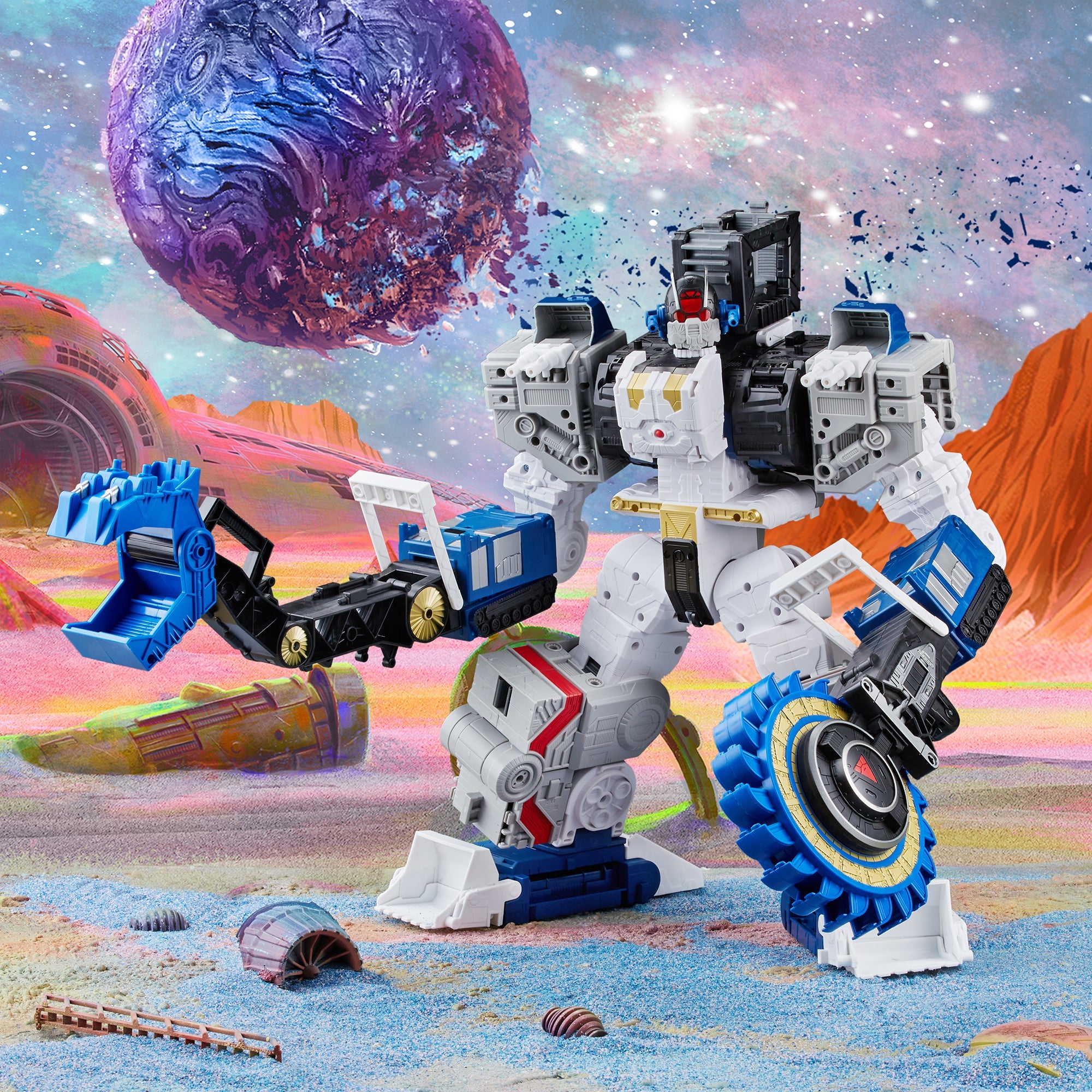Titan Cybertron Universe Metroplex - Transformers: Generations Legacy Series 22" Action Figure