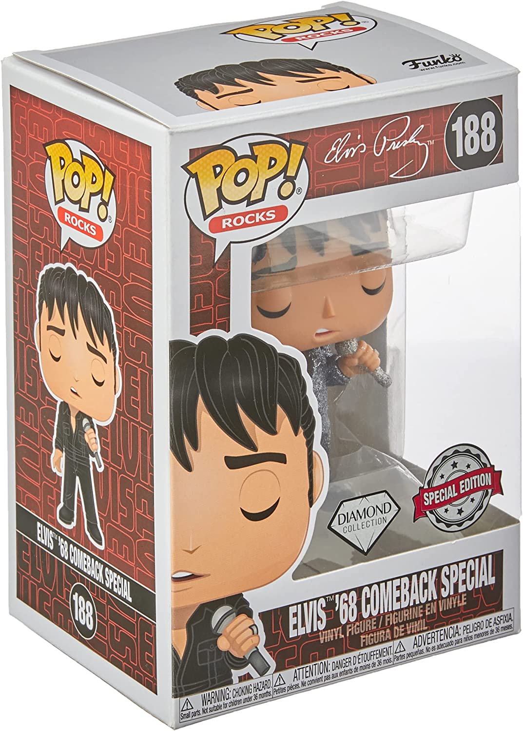 Funko Pop! Elvis '68 Comeback Special - Elvis Presley