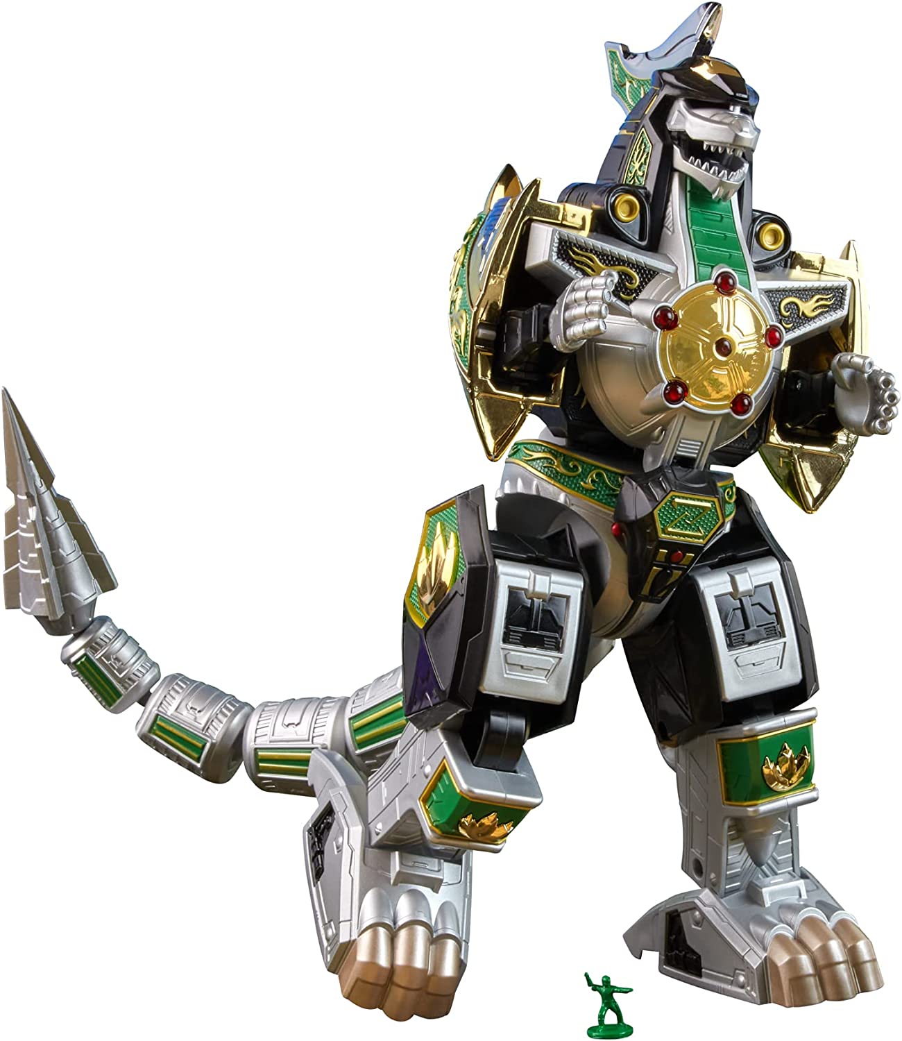 Mighty Morphin Dragonzord - Power Rangers: Lightning Collection Zord Ascension Project 1:144 Scale