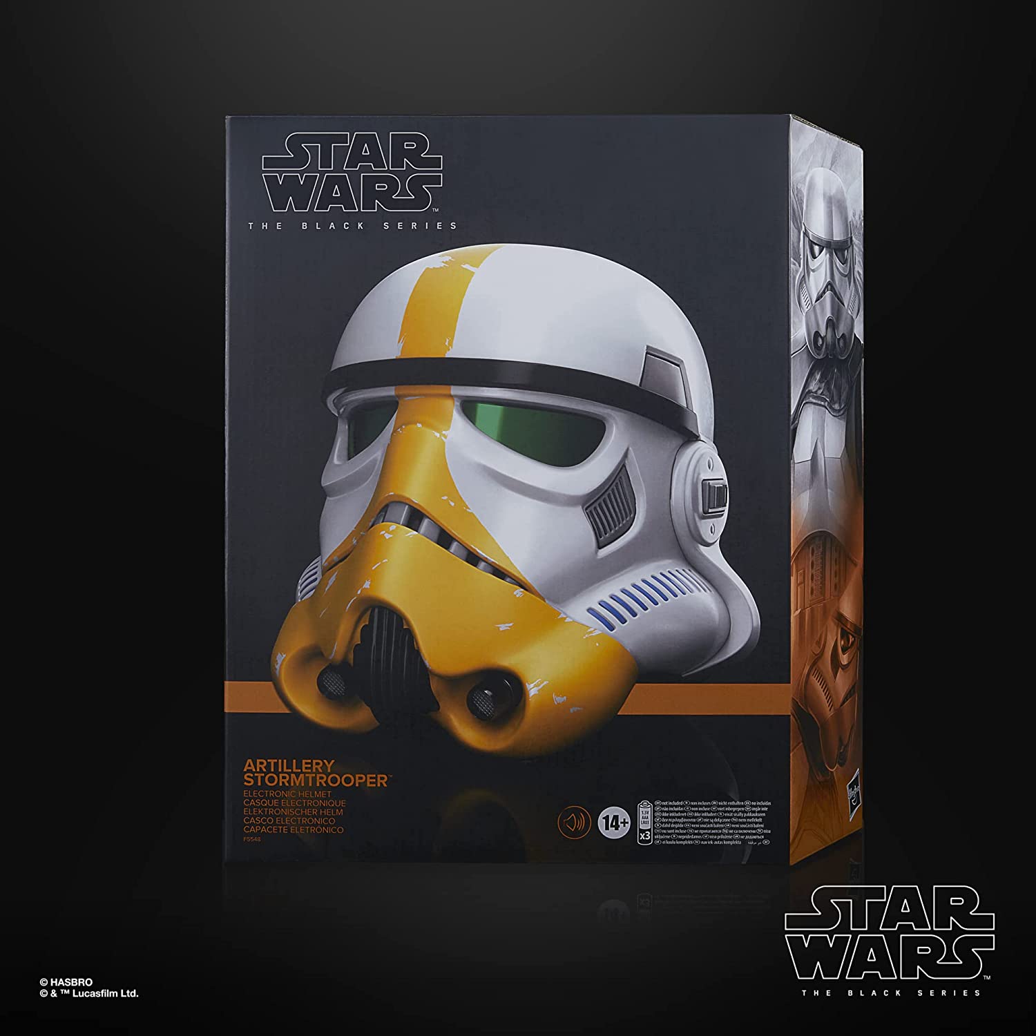 Star Wars: The Black Series - Artillery Stormtrooper Electronic Helmet