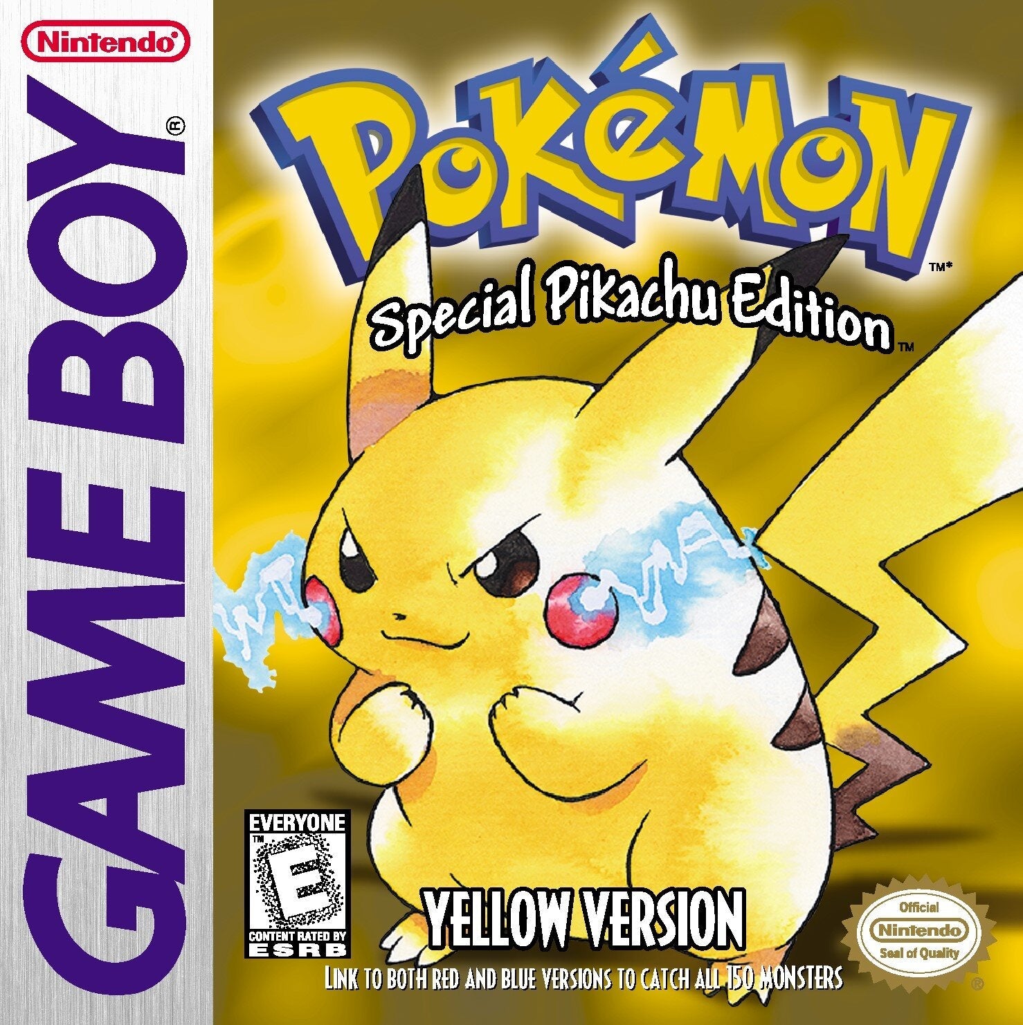 Pokemon Yellow Version, Game Boy