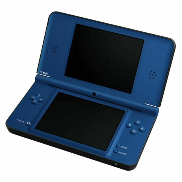 Nintendo DSi XL - Midnight Blue - Video Game System - Used - CaveGamers - Image 2