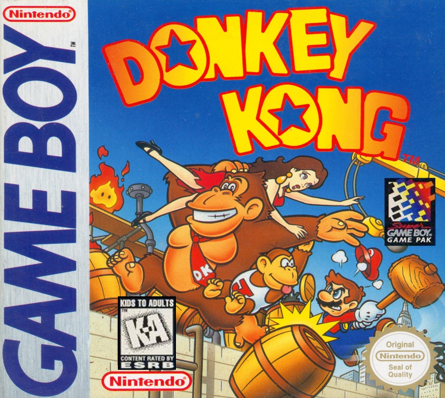 Donkey Kong Game Boy - Video Game - Used - CaveGamers