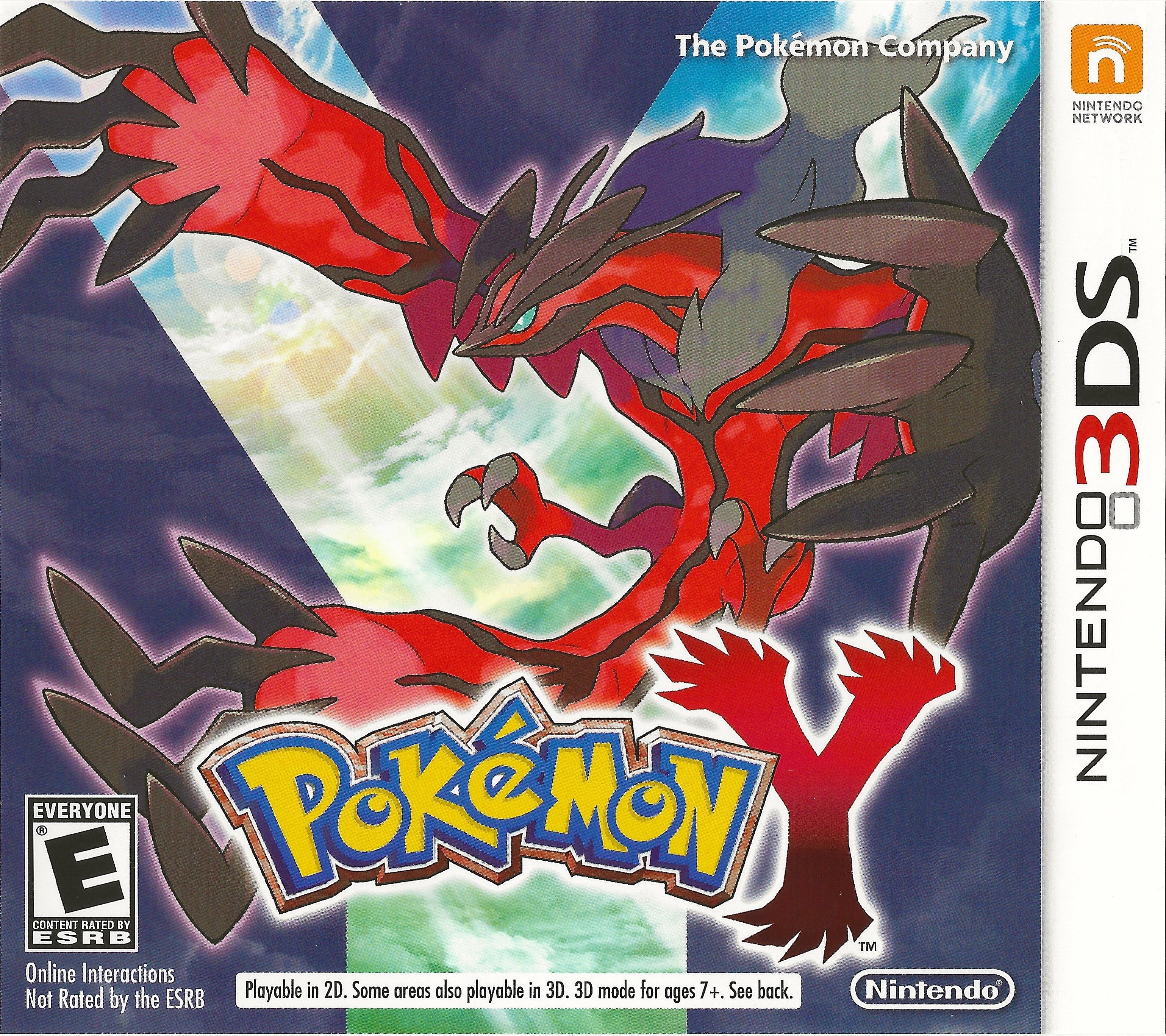 Pokemon Y 3DS - Video Game - Used - CaveGamers