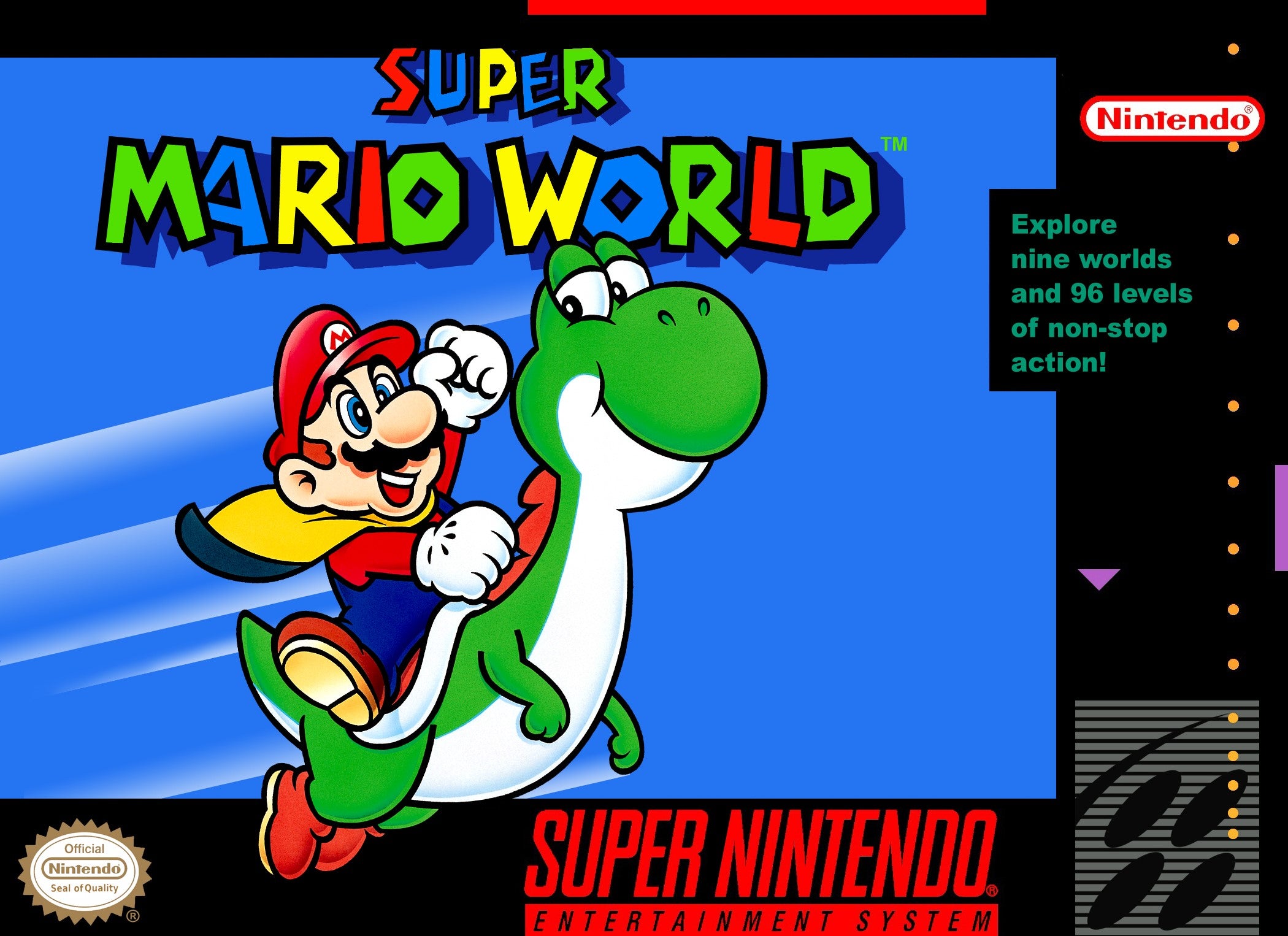 Super Mario World SNES - Video Game - Used - CaveGamers