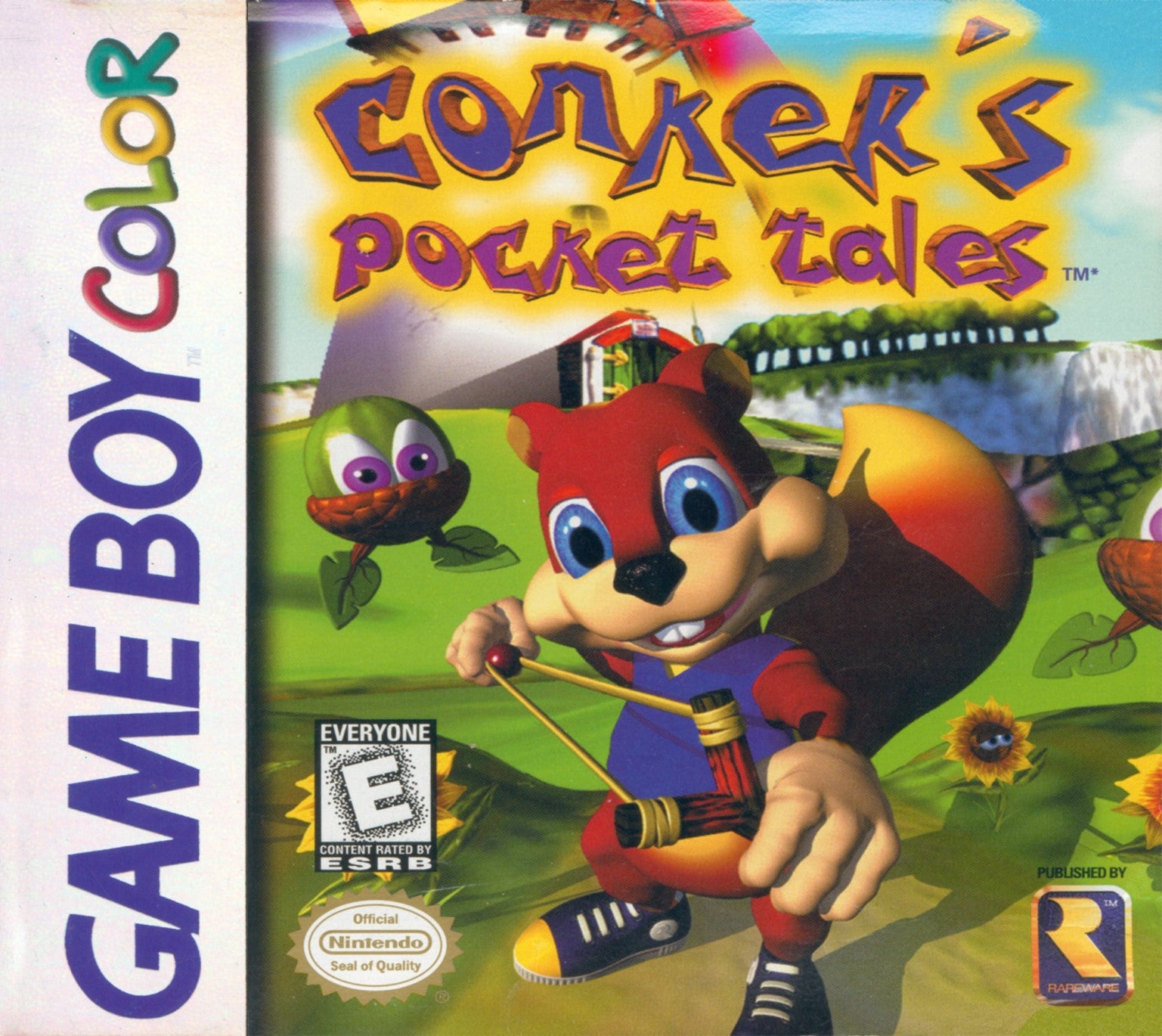 Conker's Pocket Tales Game Boy Color - Video Game - Used - CaveGamers