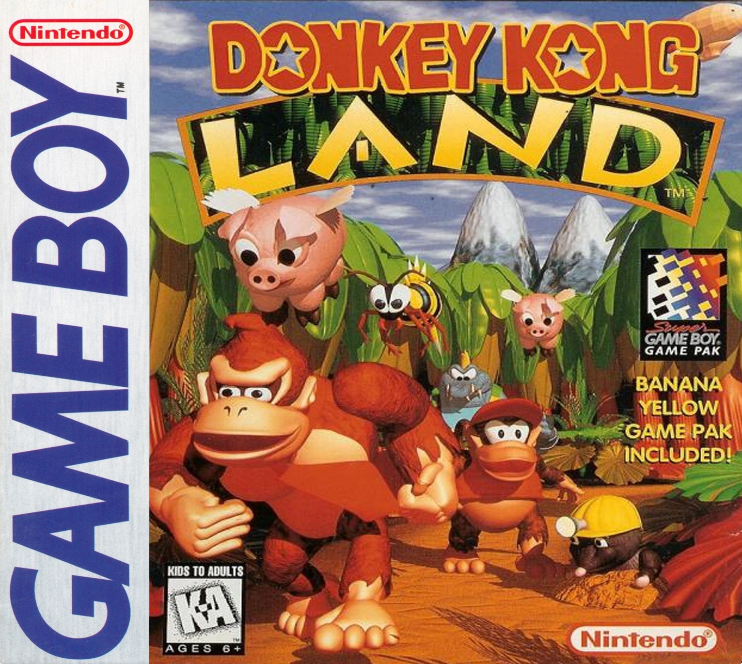 Donkey Kong Land Game Boy - Video Game - Used - CaveGamers
