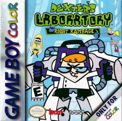 Dexter's Laboratory Robot Rampage Game Boy Color - Video Game - Used - CaveGamers