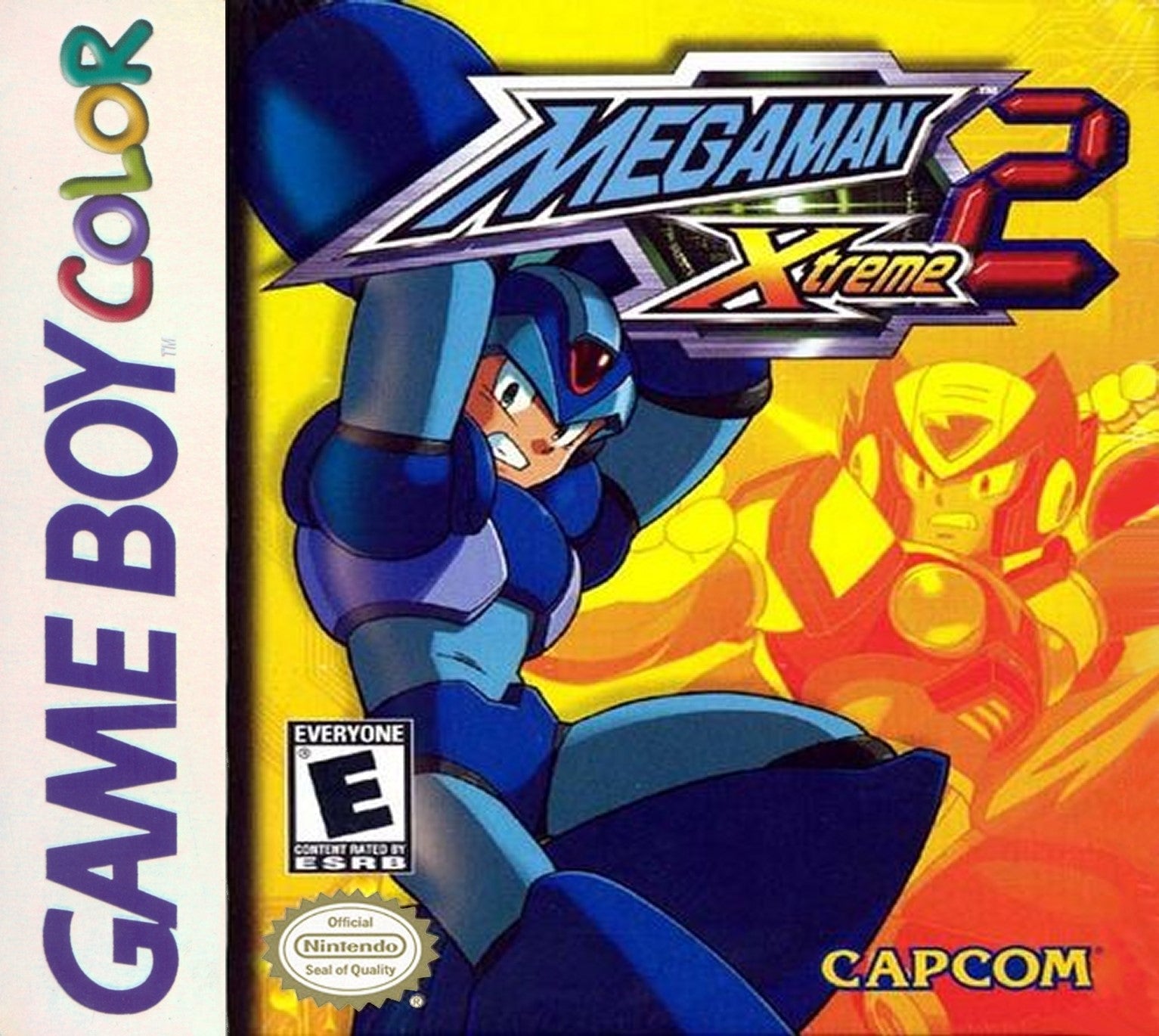 MEGAMAN XTREME store 2 Nintendo Game Boy Color CAPCOM GBC Cartridge Only & SAVES