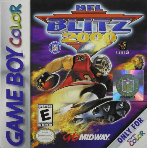 NFL Blitz 2000 Game Boy Color - Video Game - Used - CaveGamers