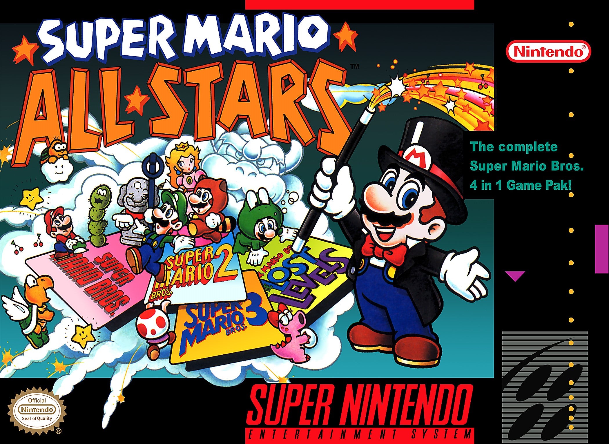 Super Mario All Stars SNES - Video Game - Used - CaveGamers