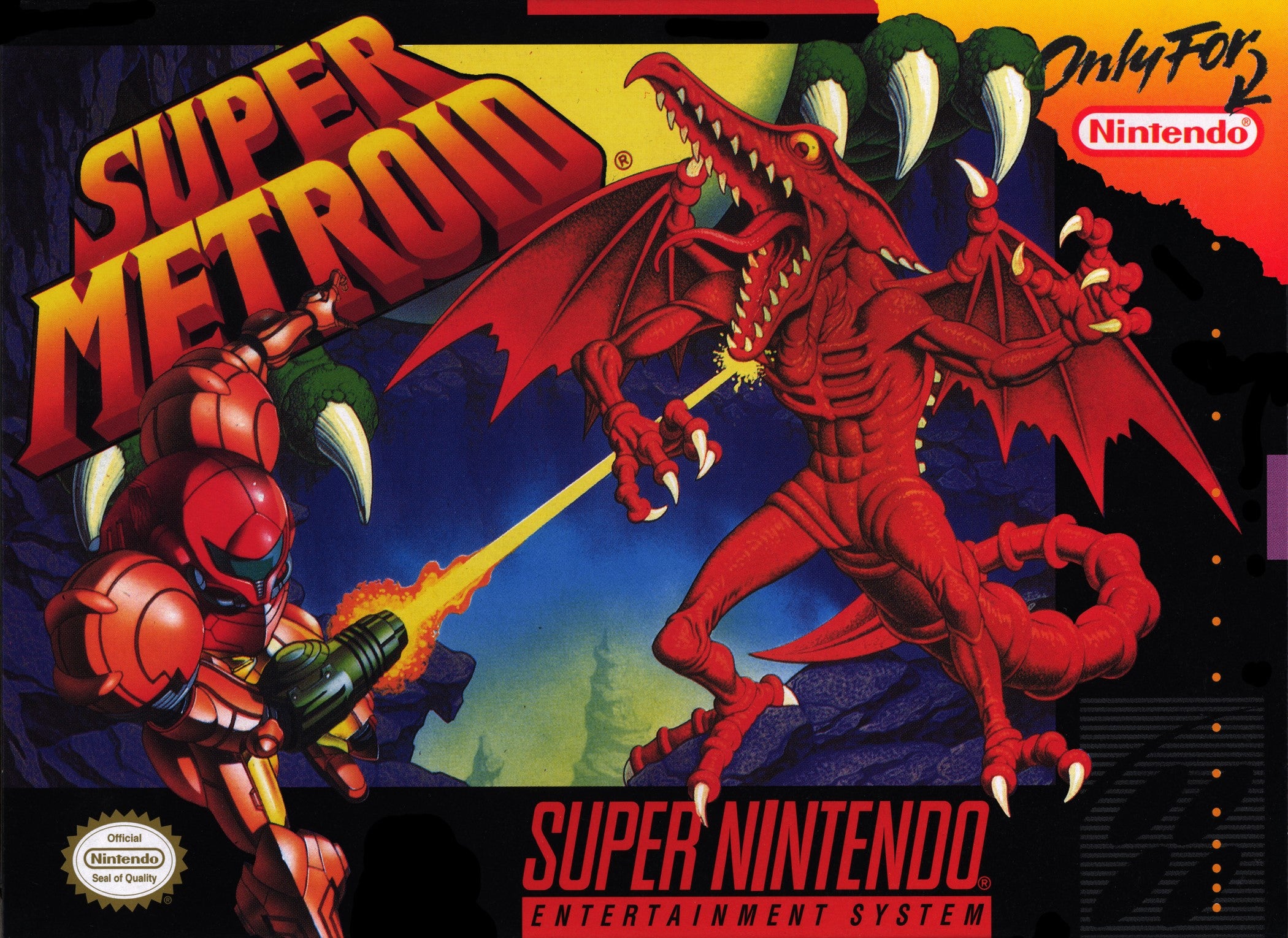 Super Metroid SNES - Video Game - Used - CaveGamers