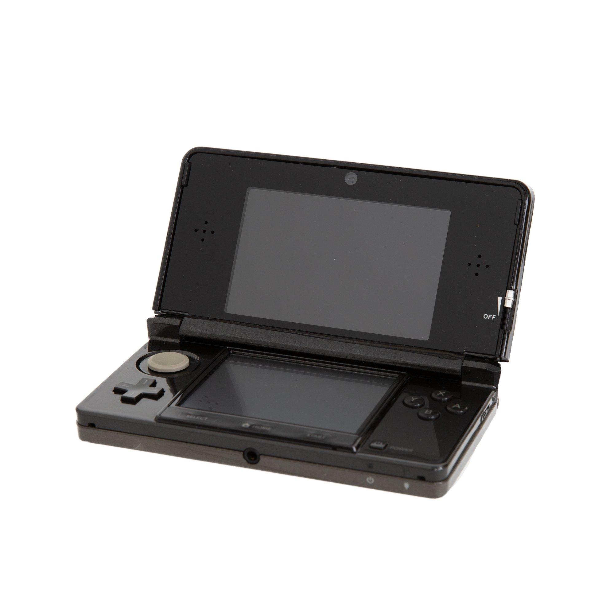 Nintendo 3DS - Cosmo Black - Video Game System - Used - CaveGamers - Image 2